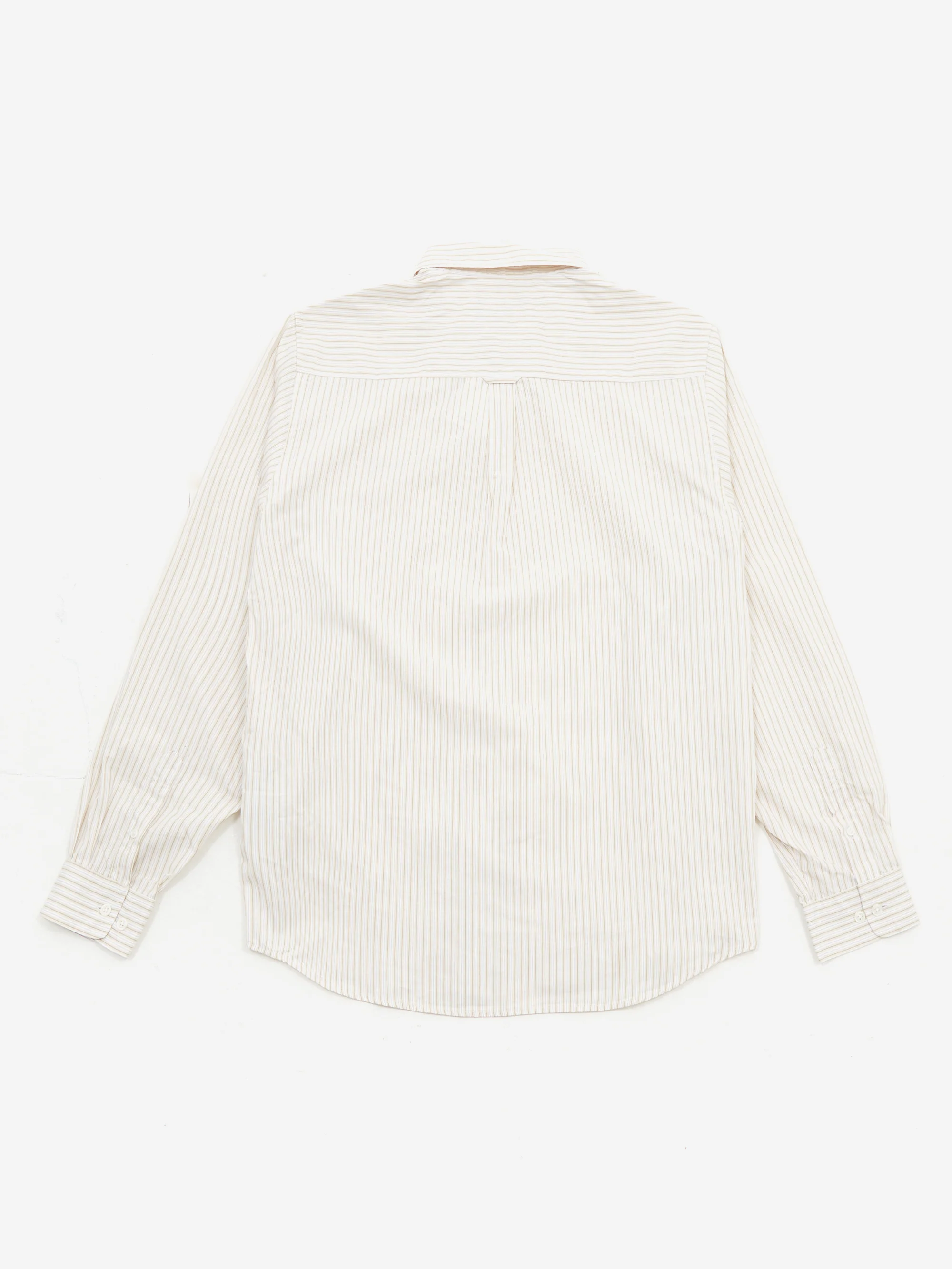 thisisneverthat DSN Striped Shirt - Beige - Image 4