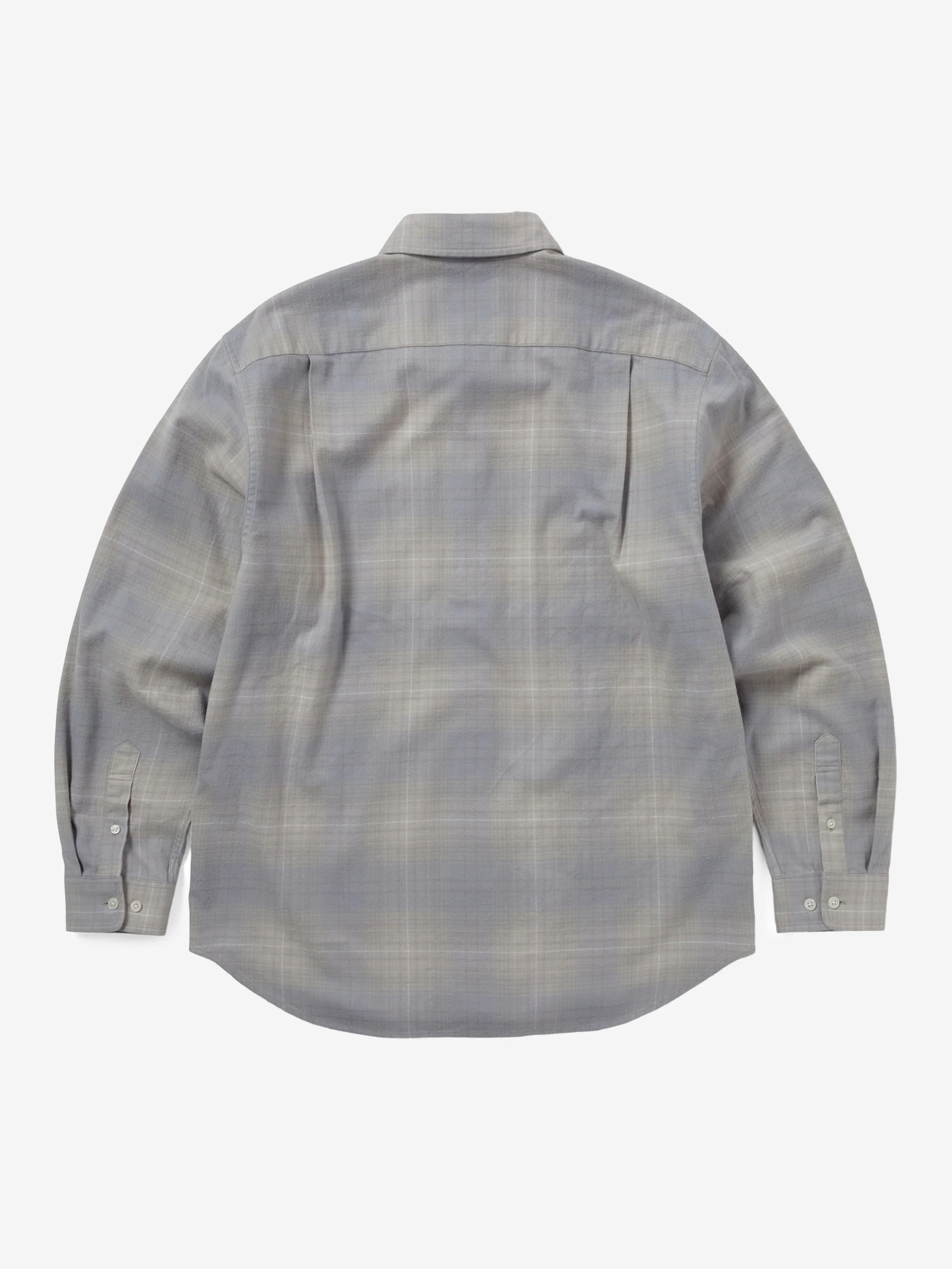 thisisneverthat Flannel Check Shirt - Grey - Image 4