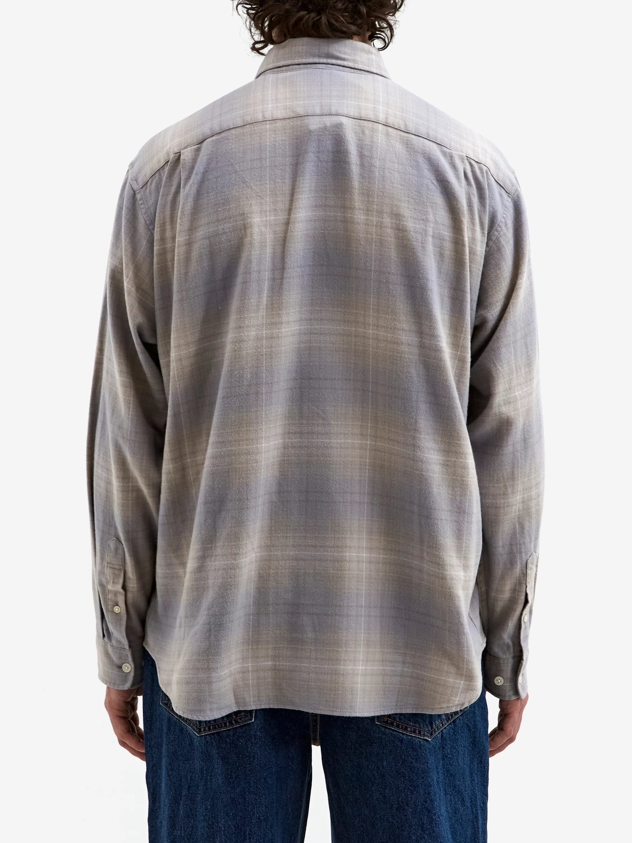 thisisneverthat Flannel Check Shirt - Grey - Image 6