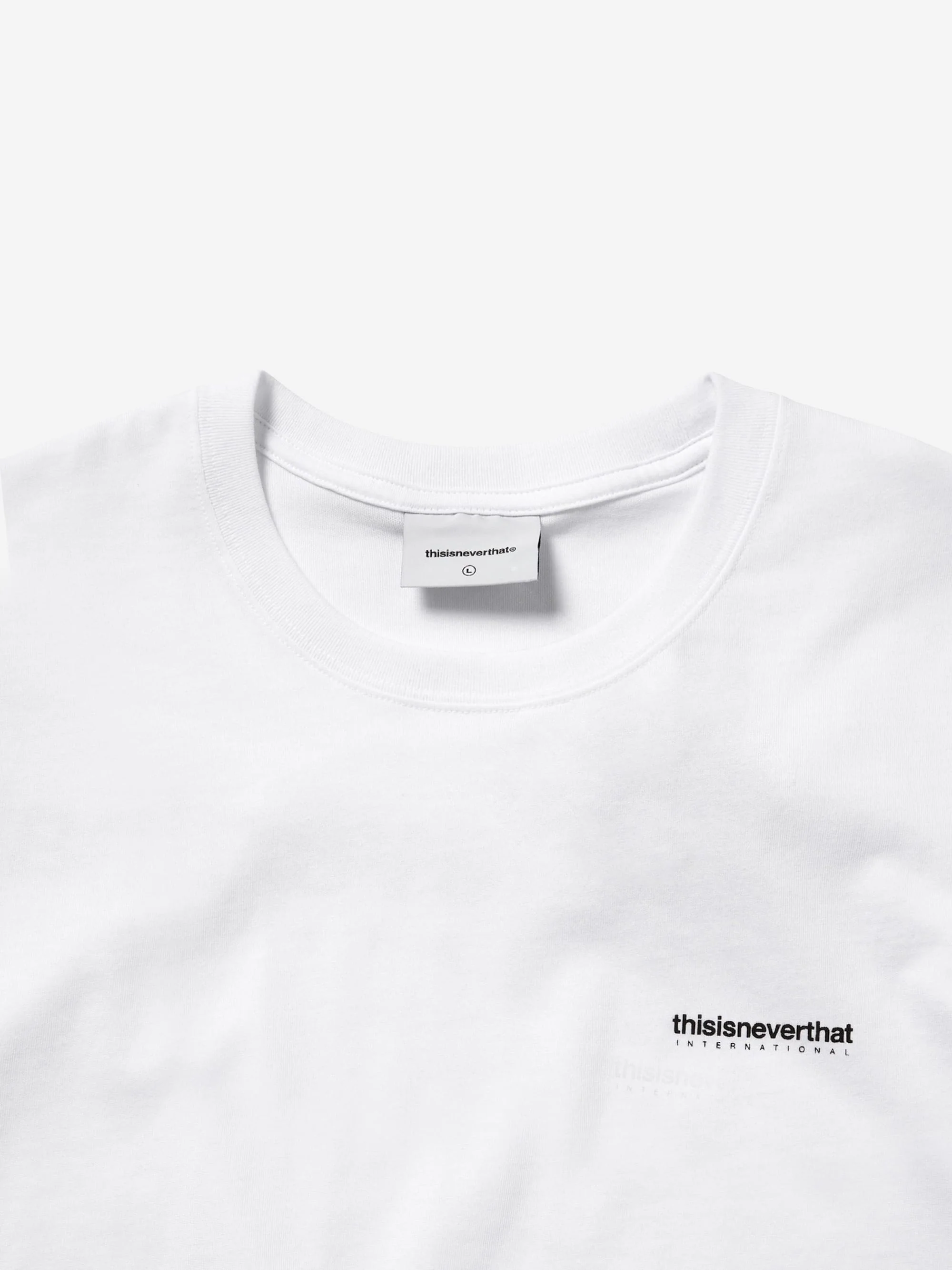 thisisneverthat INTL. Logo Tee - White - Image 2