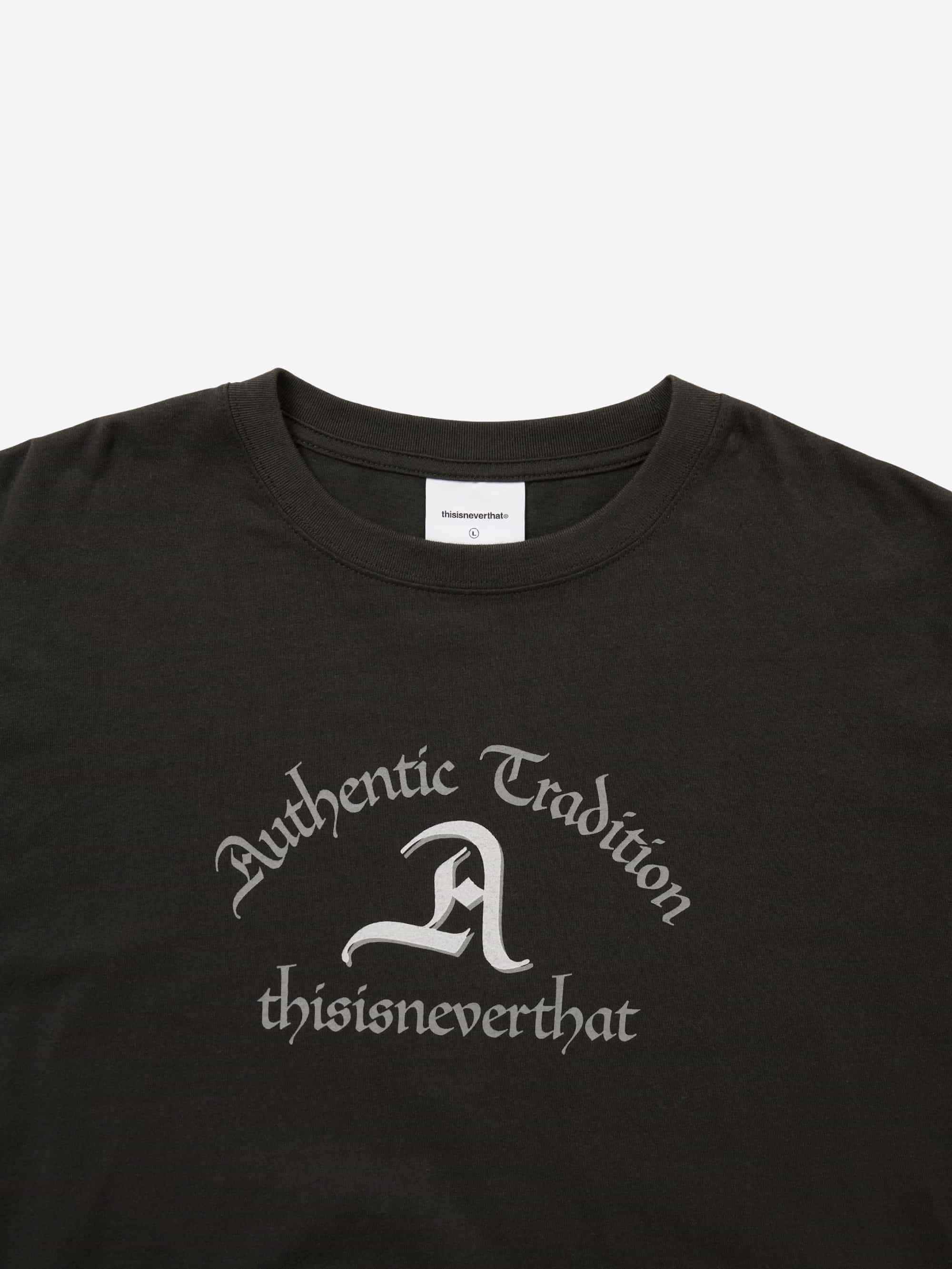 thisisneverthat Layered L/S Tee - Off Black - Image 2