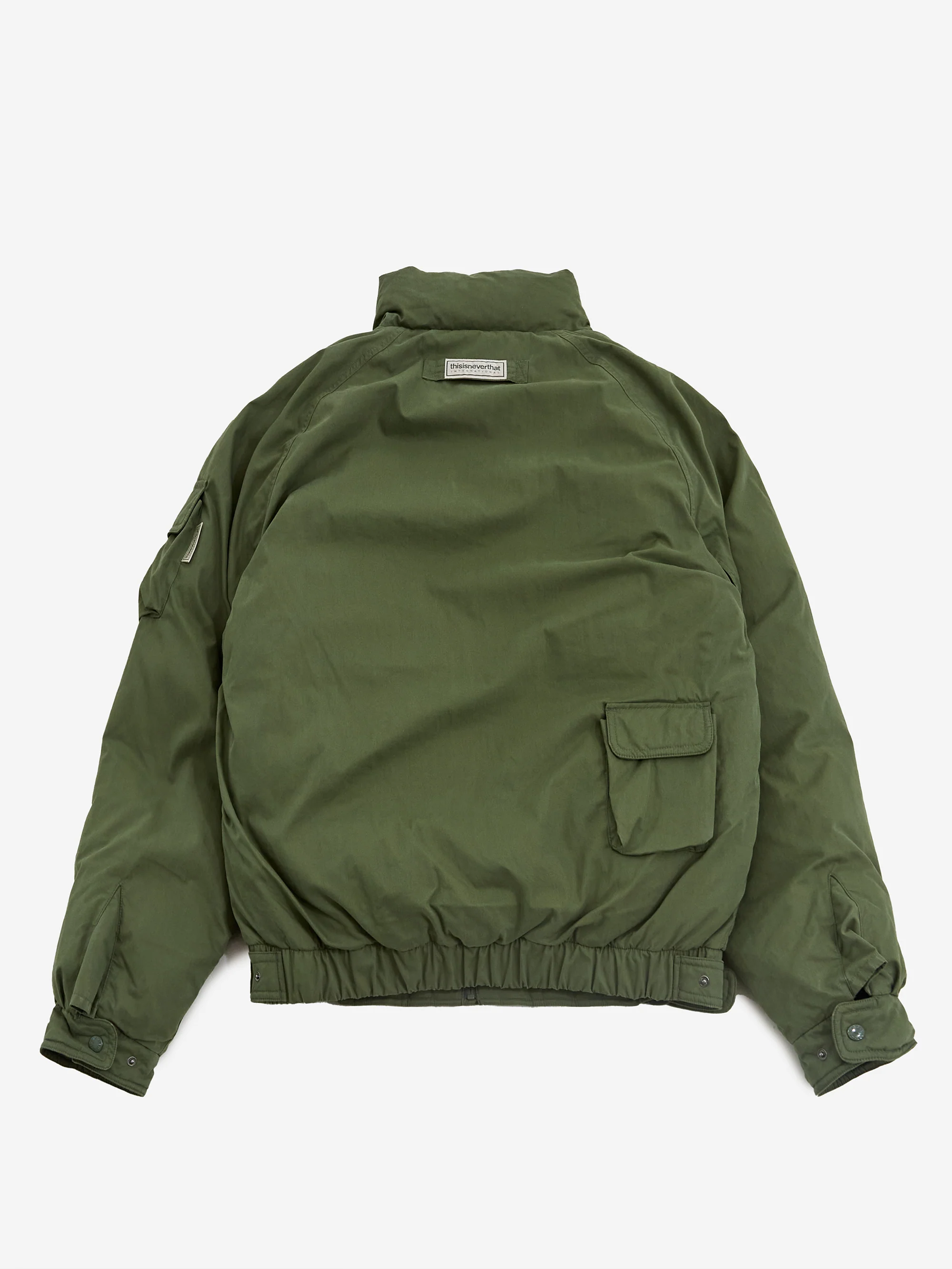 thisisneverthat Multi Pocket Down Jacket - Green - Image 5