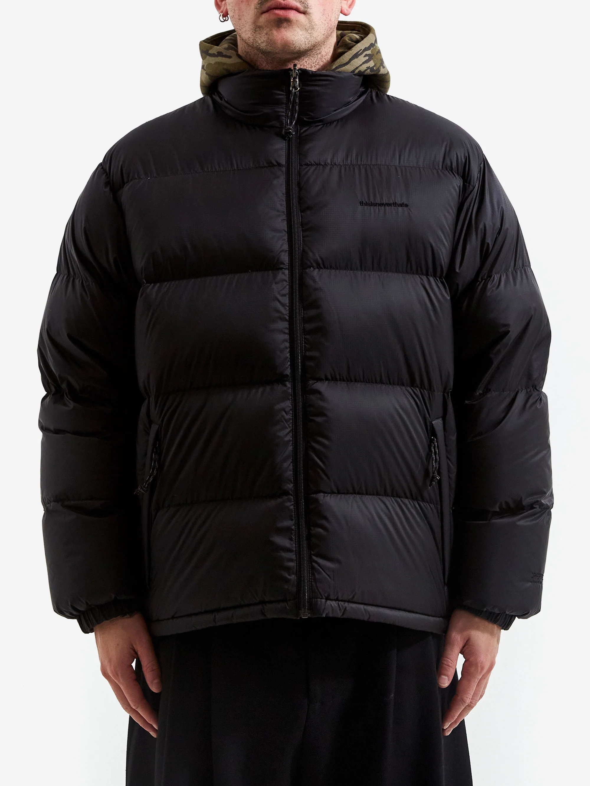 thisisneverthat PERTEX Reversible T Down Jacket - Black - Image 3