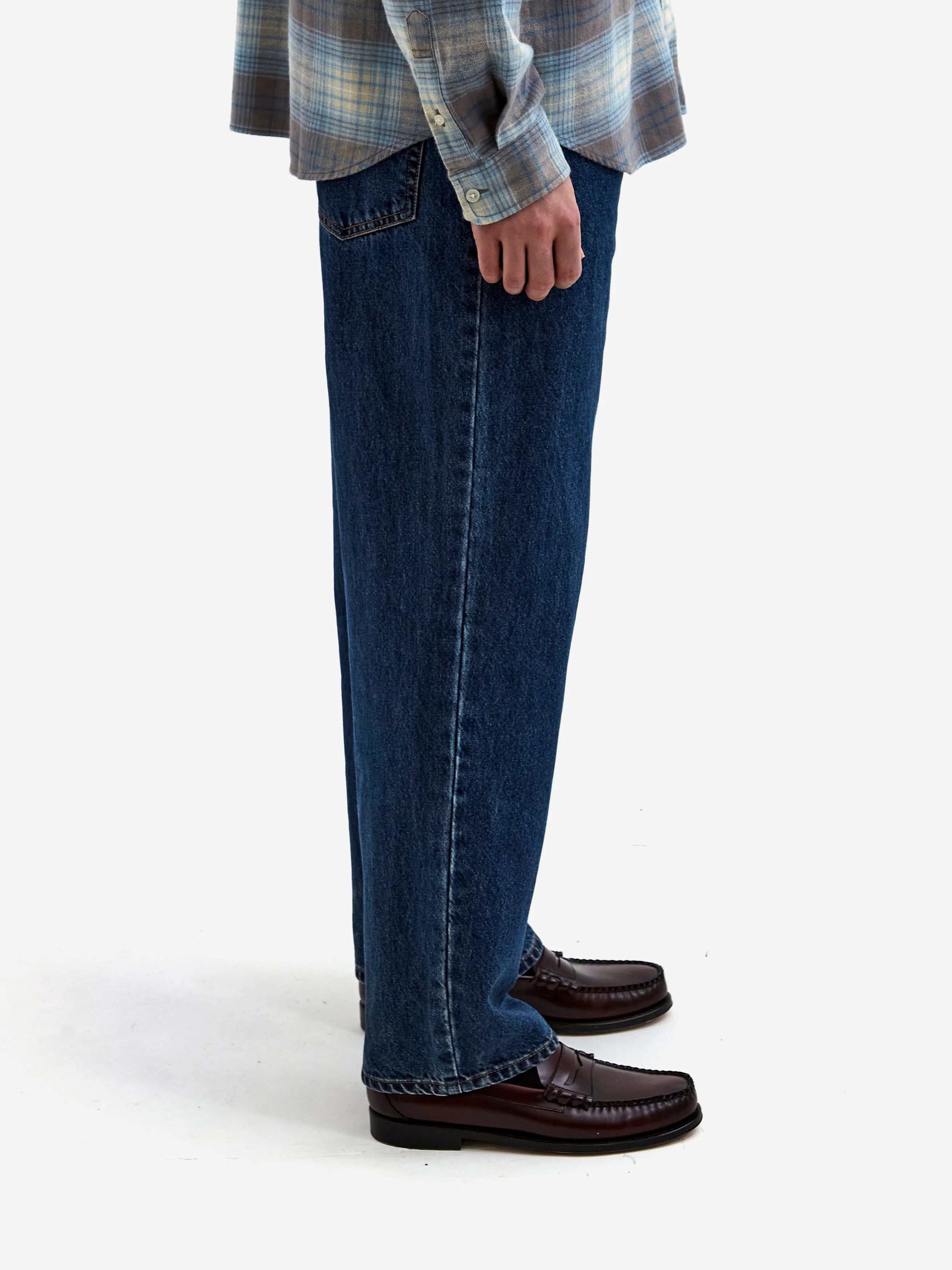 thisisneverthat Regular Jeans - Washed Blue - Image 5