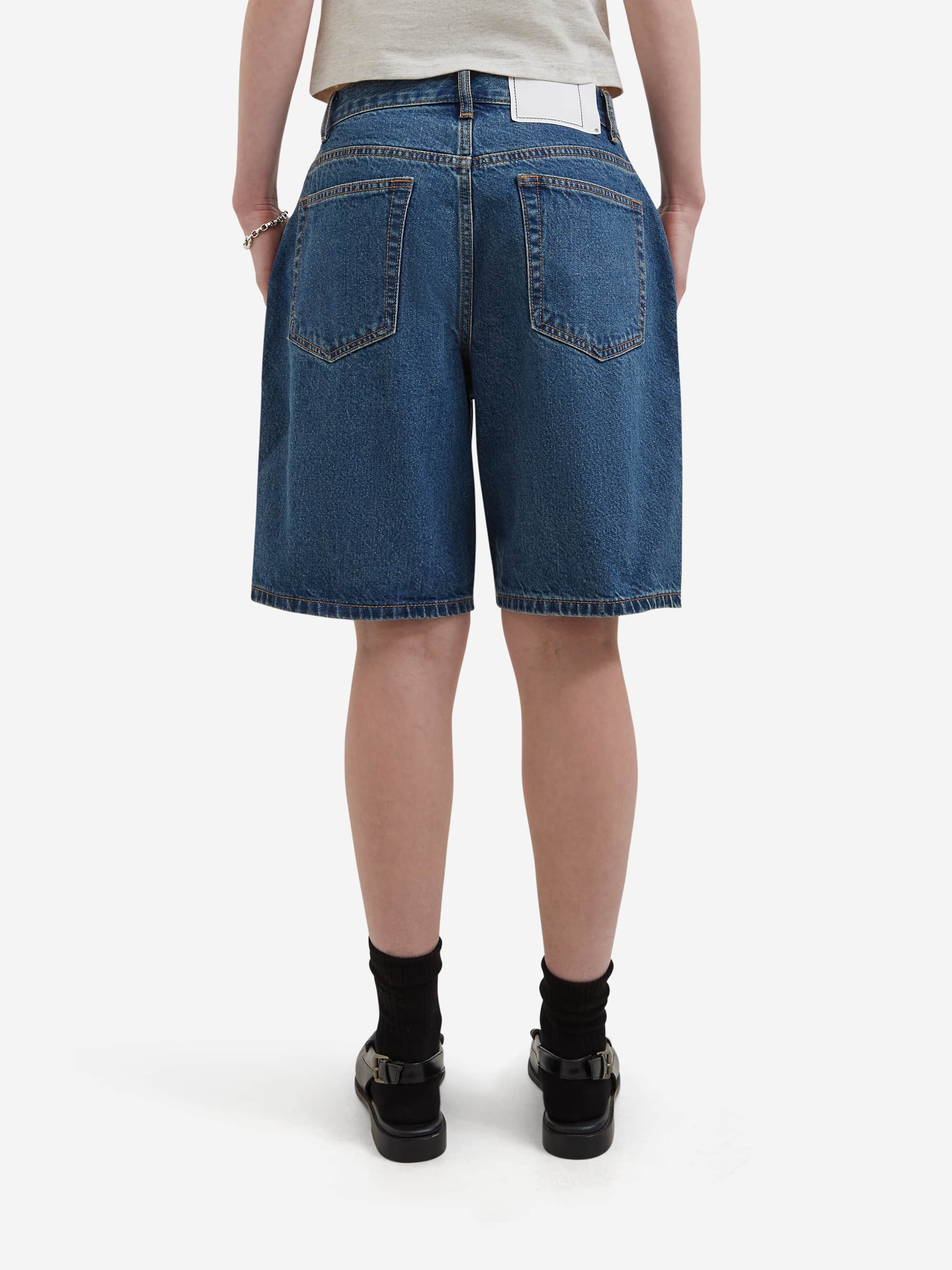 thisisneverthat Relaxed Denim Short W - Blue - Image 3