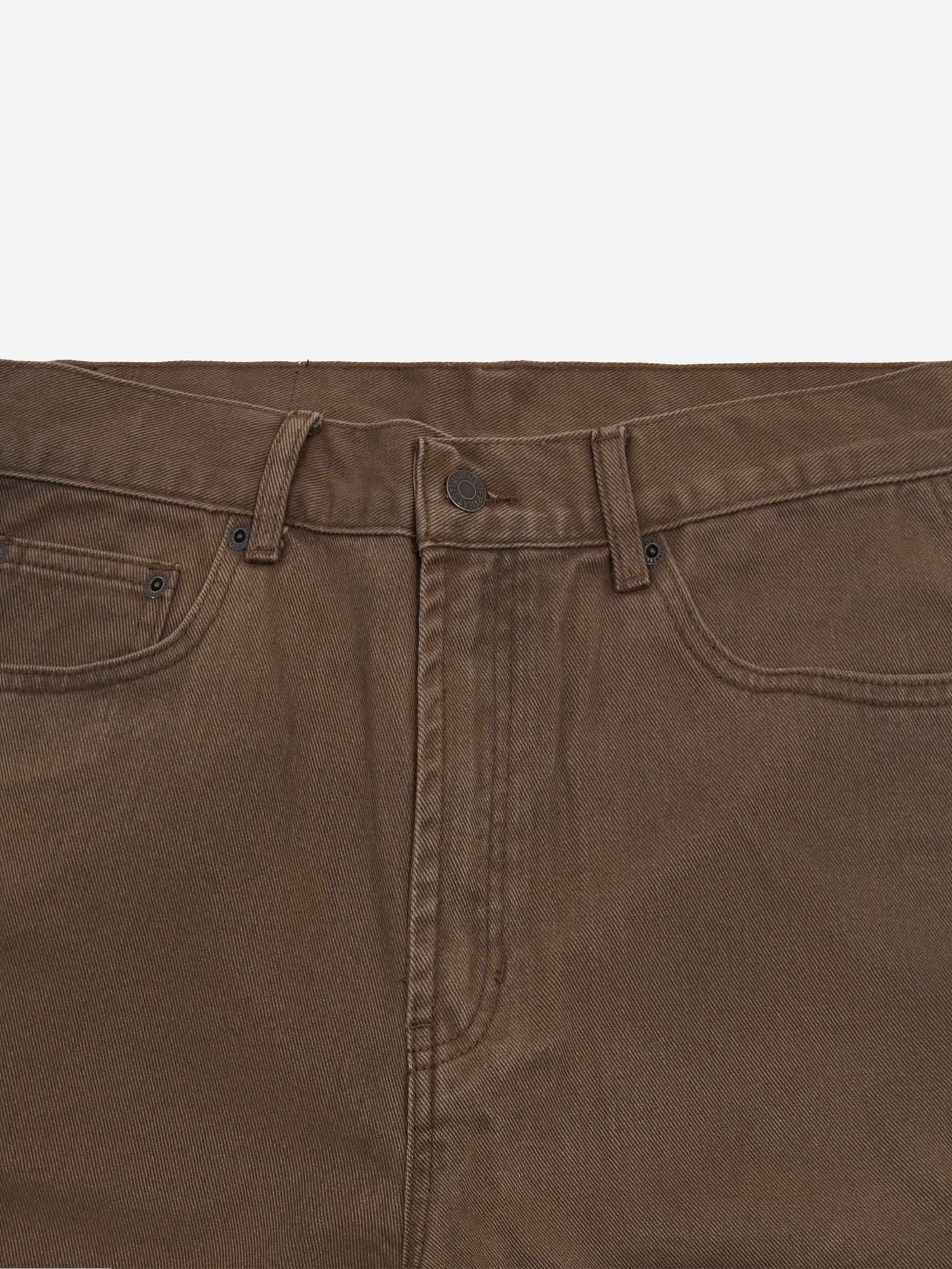 thisisneverthat Relaxed Painter Short - Brown - Image 2