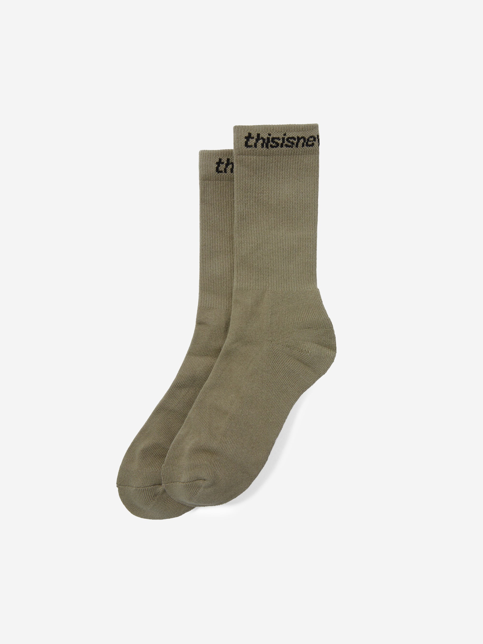 thisisneverthat SP-Logo Socks 3Pack - Sage - Image 2