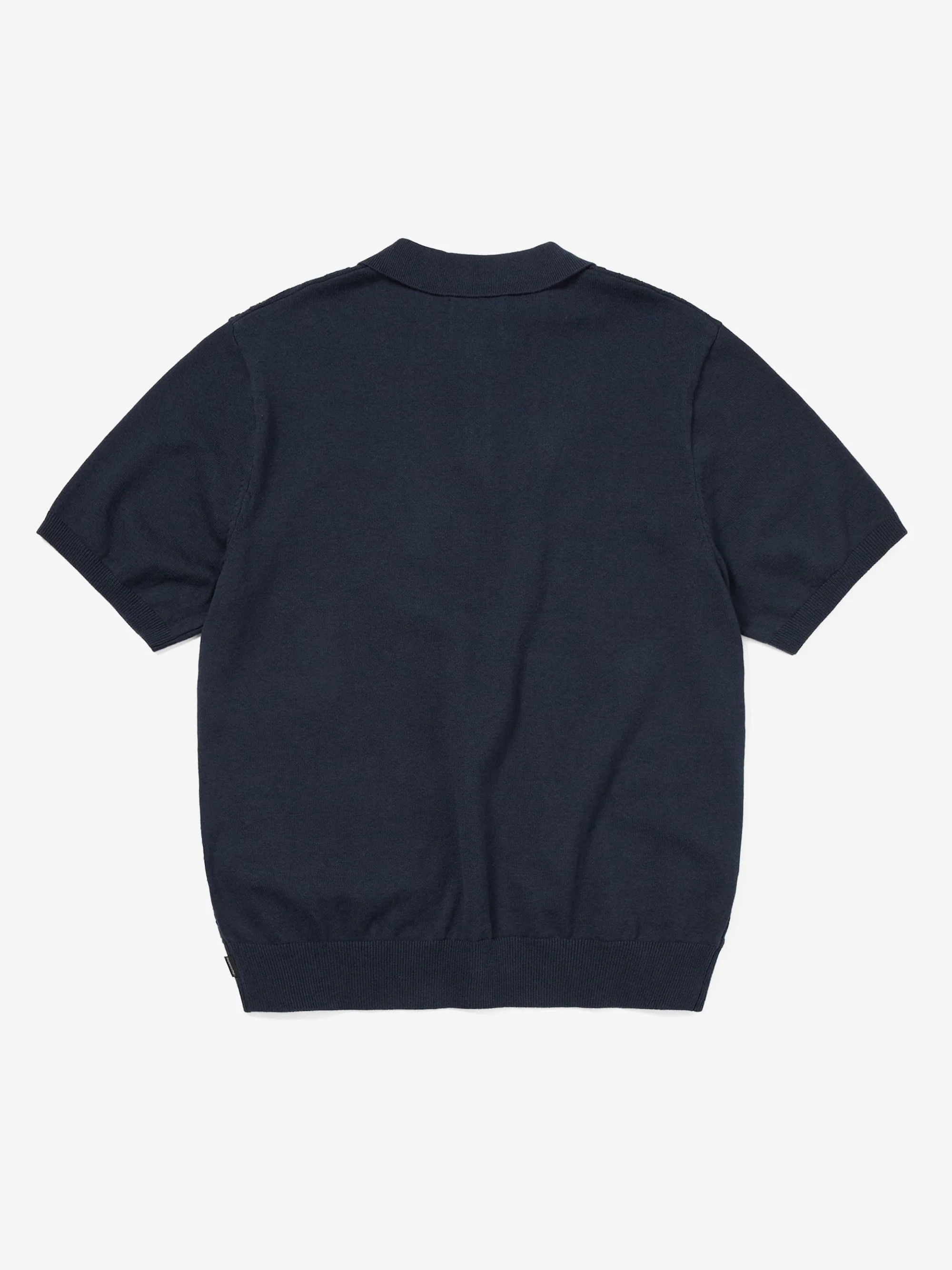 thisisneverthat Stacked TNT Short Sleeve Knit Polo - Navy - Image 4
