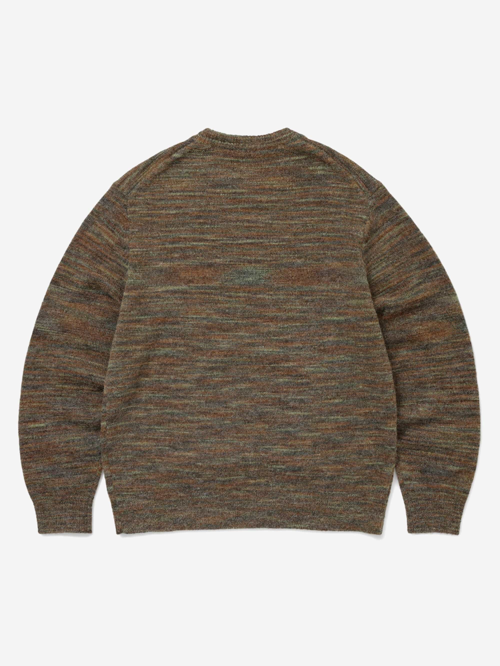 thisisneverthat Static Knit Sweater - Olive - Image 3