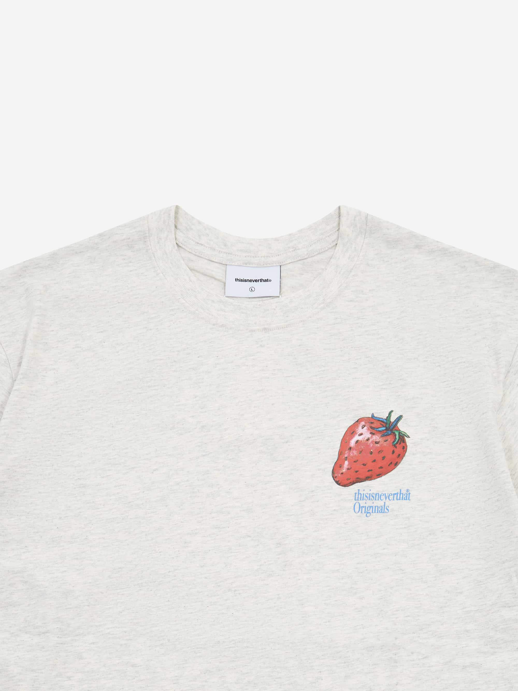 thisisneverthat Strawberry Tee - Oatmeal - Image 2