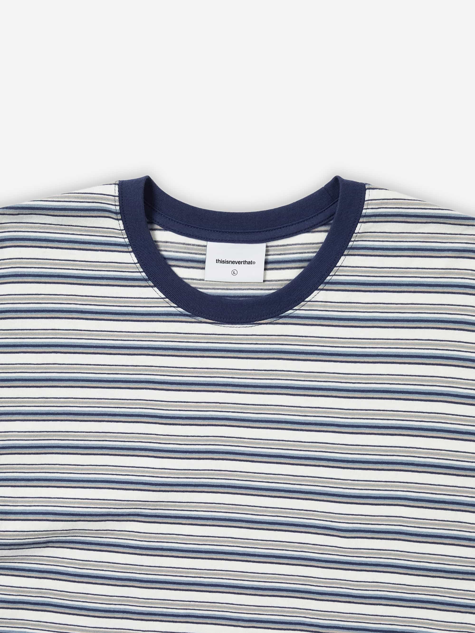 thisisneverthat Striped L/S Tee - Ivory - Image 2