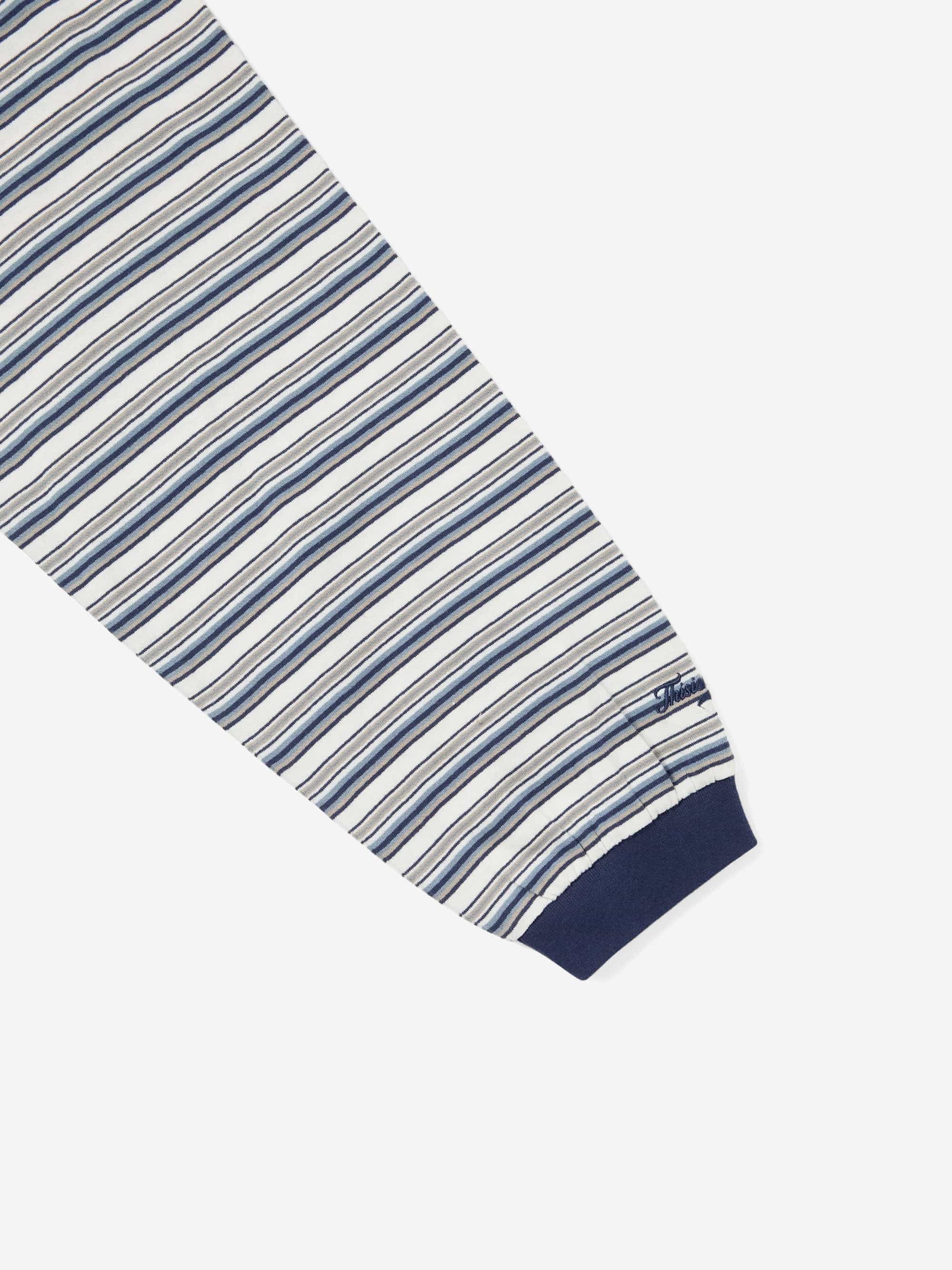 thisisneverthat Striped L/S Tee - Ivory - Image 4