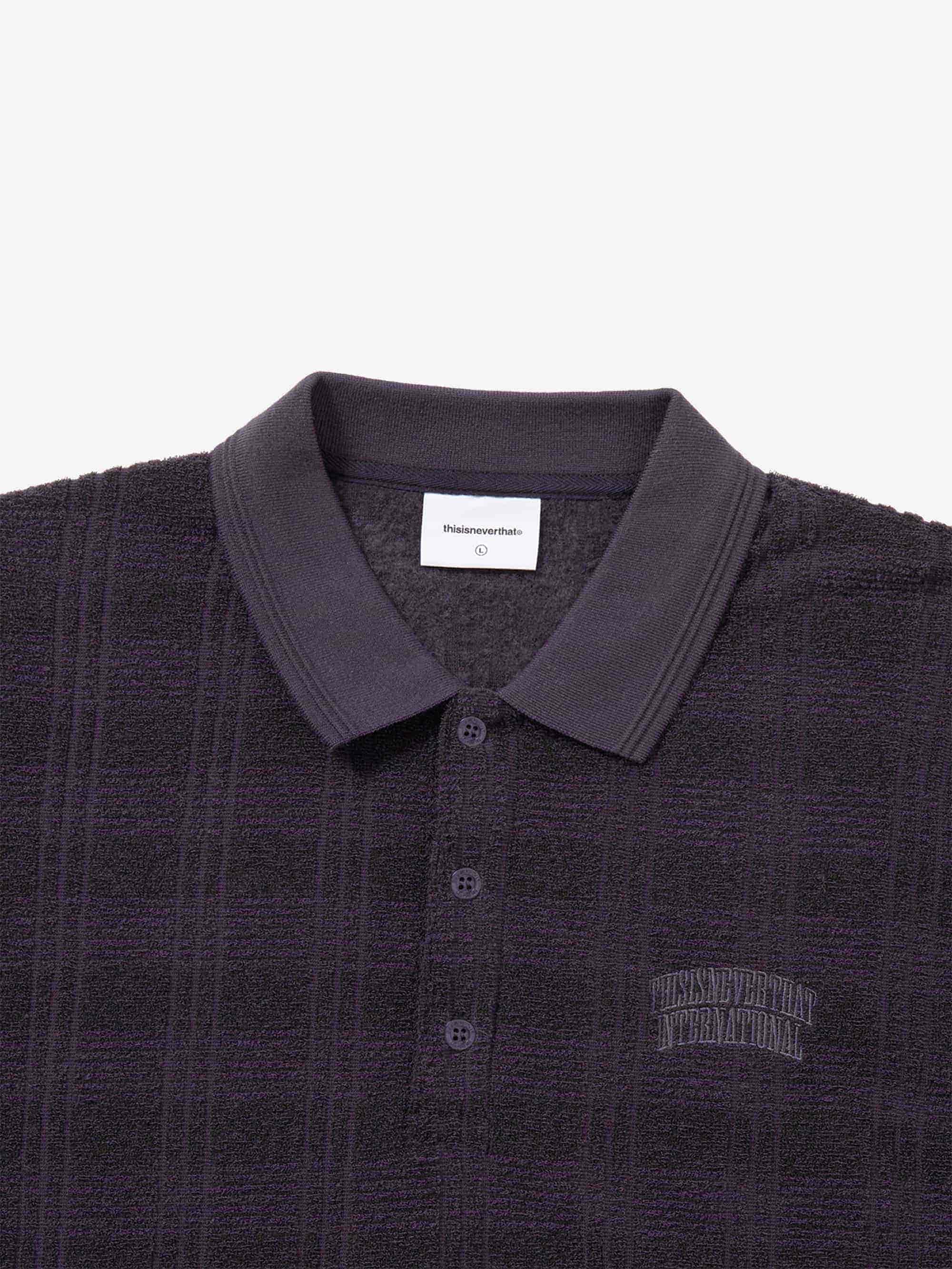 thisisneverthat Striped Rugby L/S Top - Black - Image 2