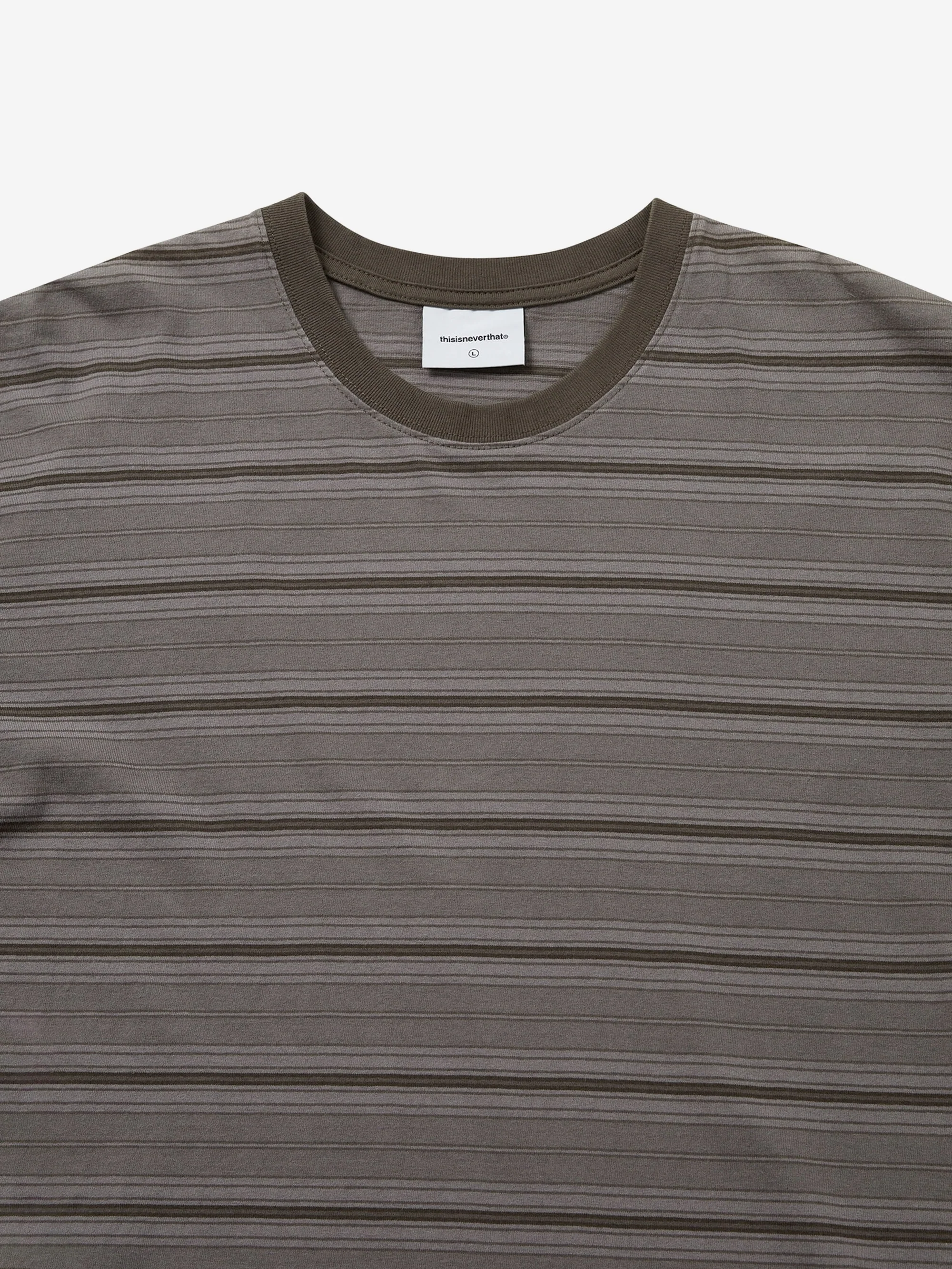 thisisneverthat Striped Tee - Brown - Image 2
