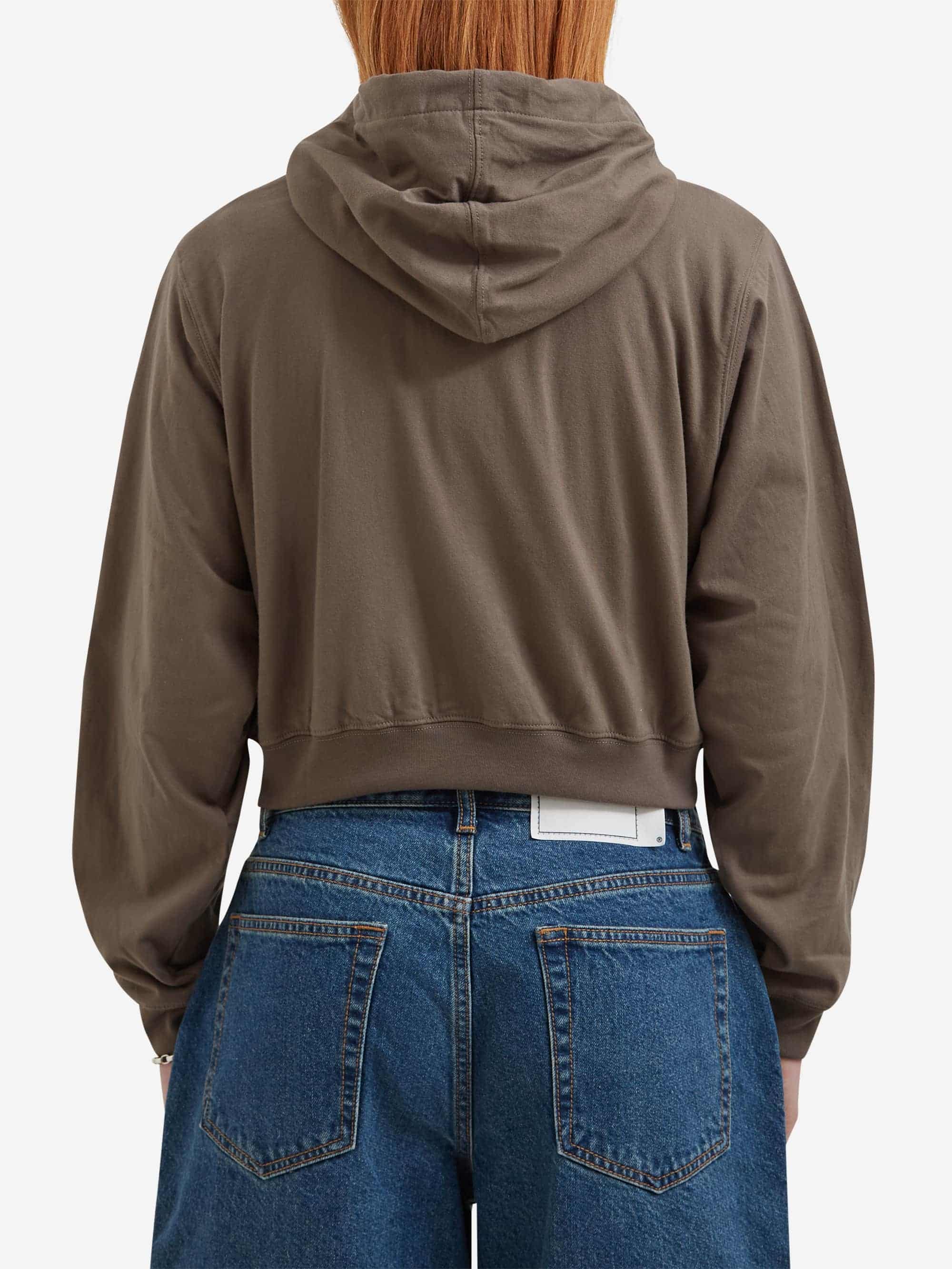 thisisneverthat Thermal LT W Zip Up Hoodie - Mocha - Image 4
