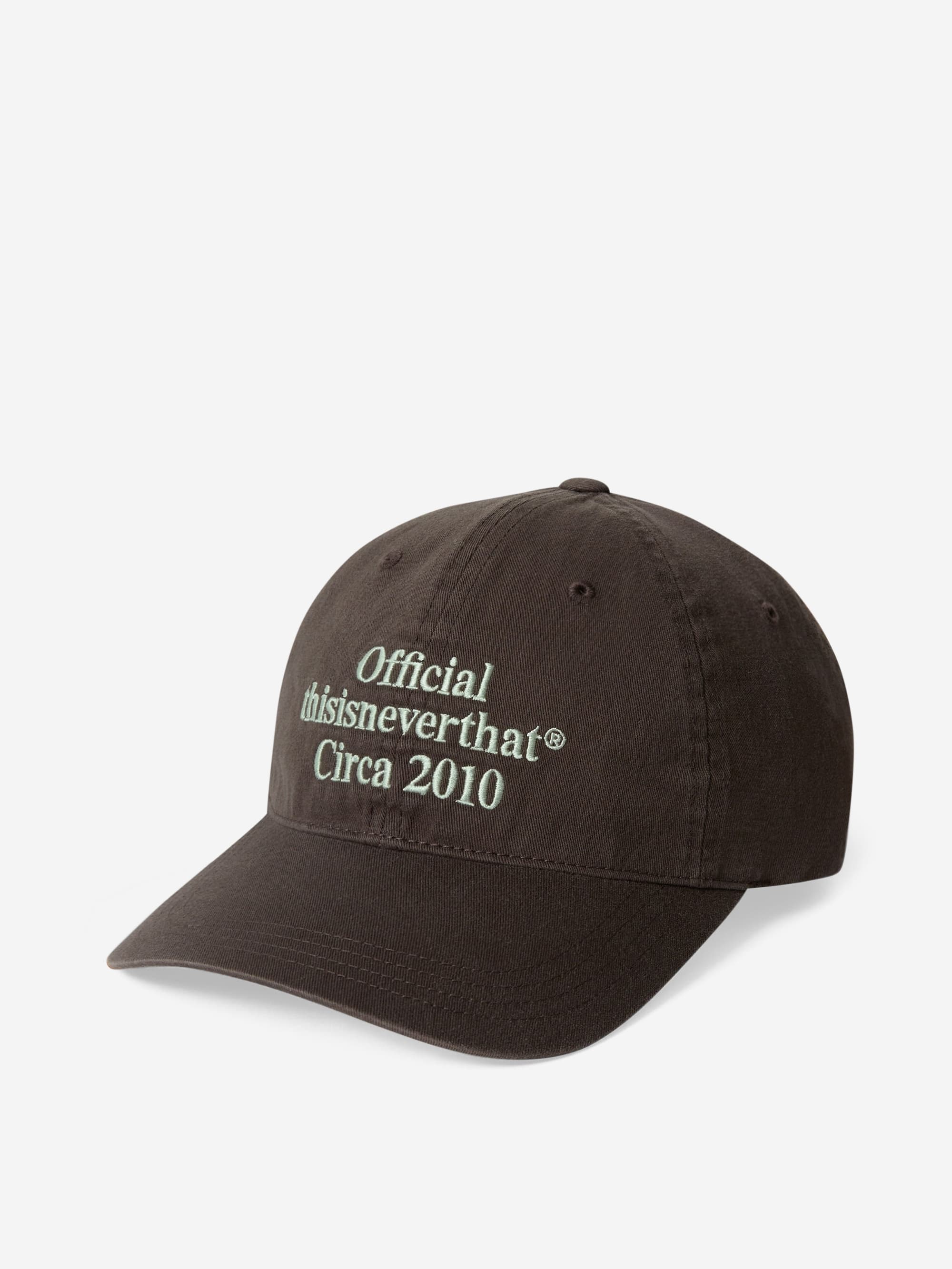 thisisneverthat Times Cap - Dark Brown