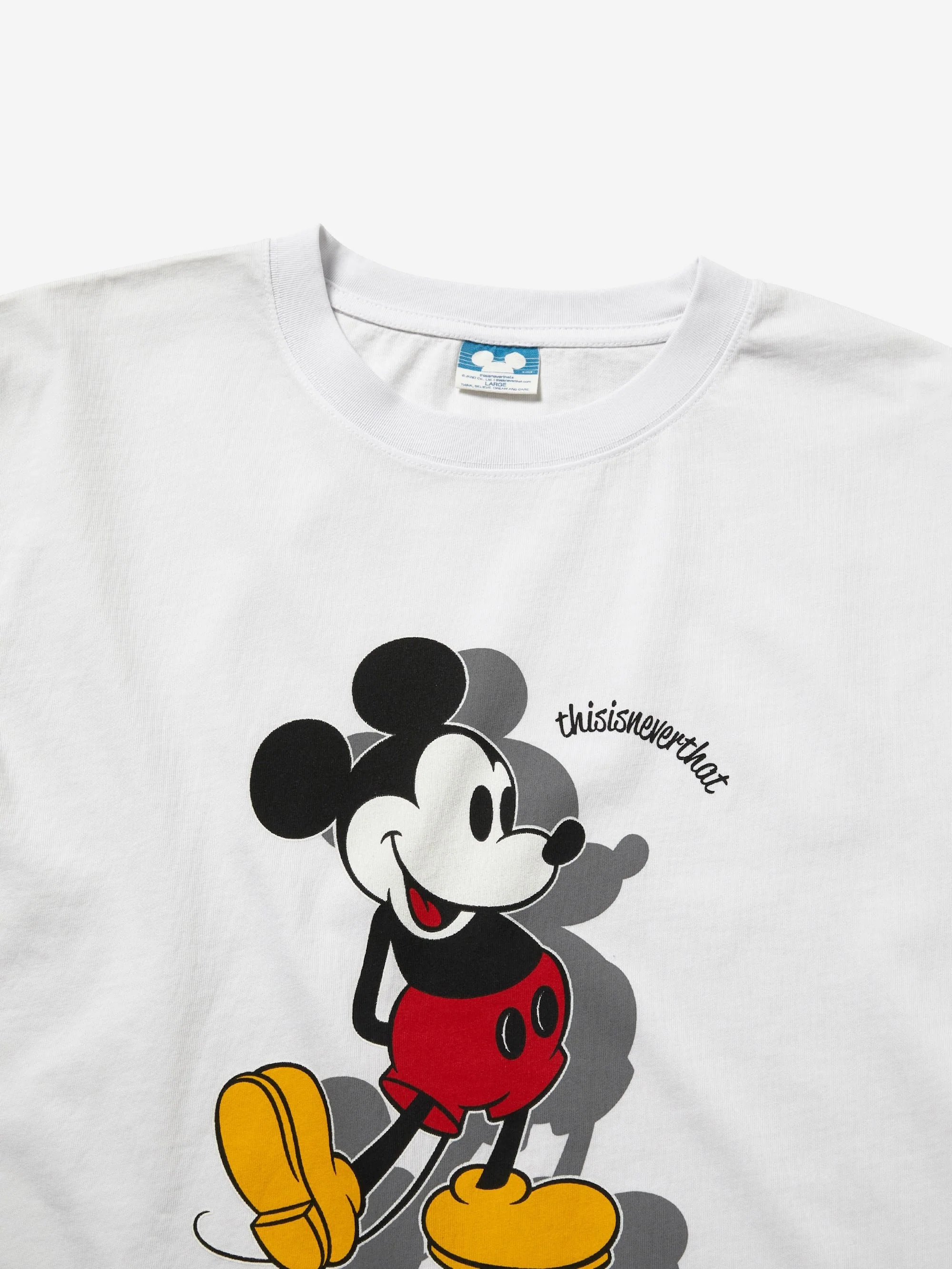 thisisneverthat x Disney Mickey Classic Tee - White - Image 2