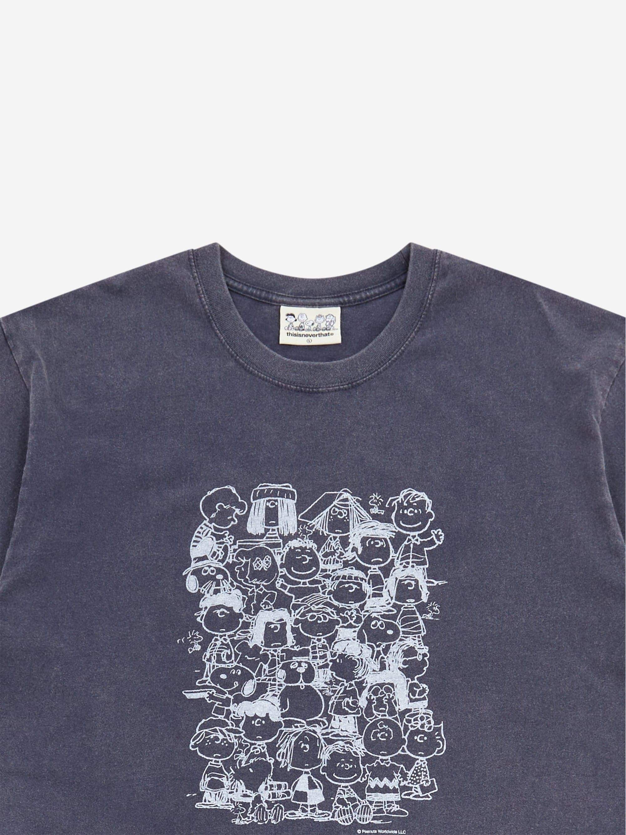 thisisneverthat x Peanuts Gang Tee - Navy - Image 2