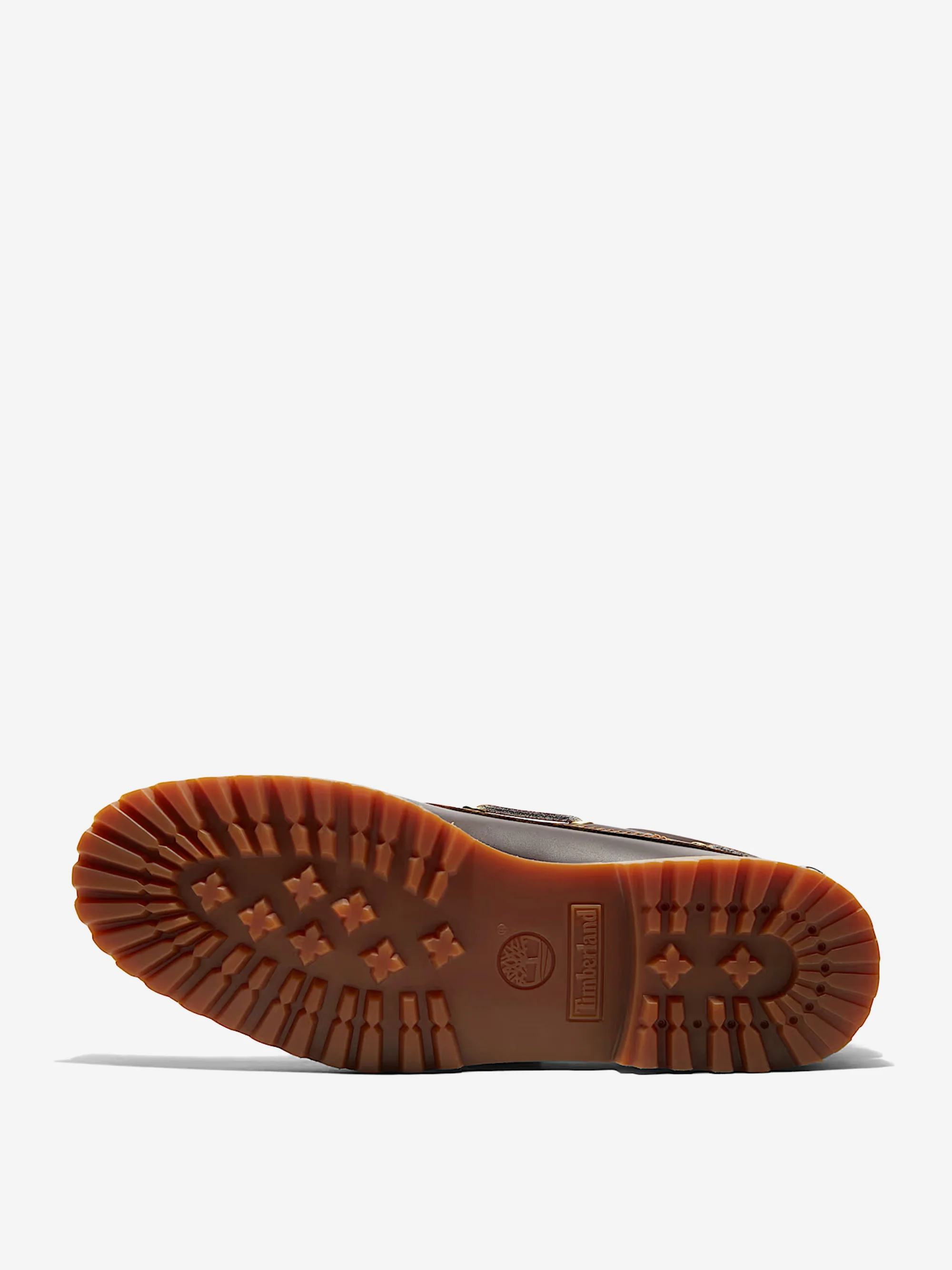 Timberland Authentic 3-Eye Lug Handsewn Boat Shoe - Brown - Image 7