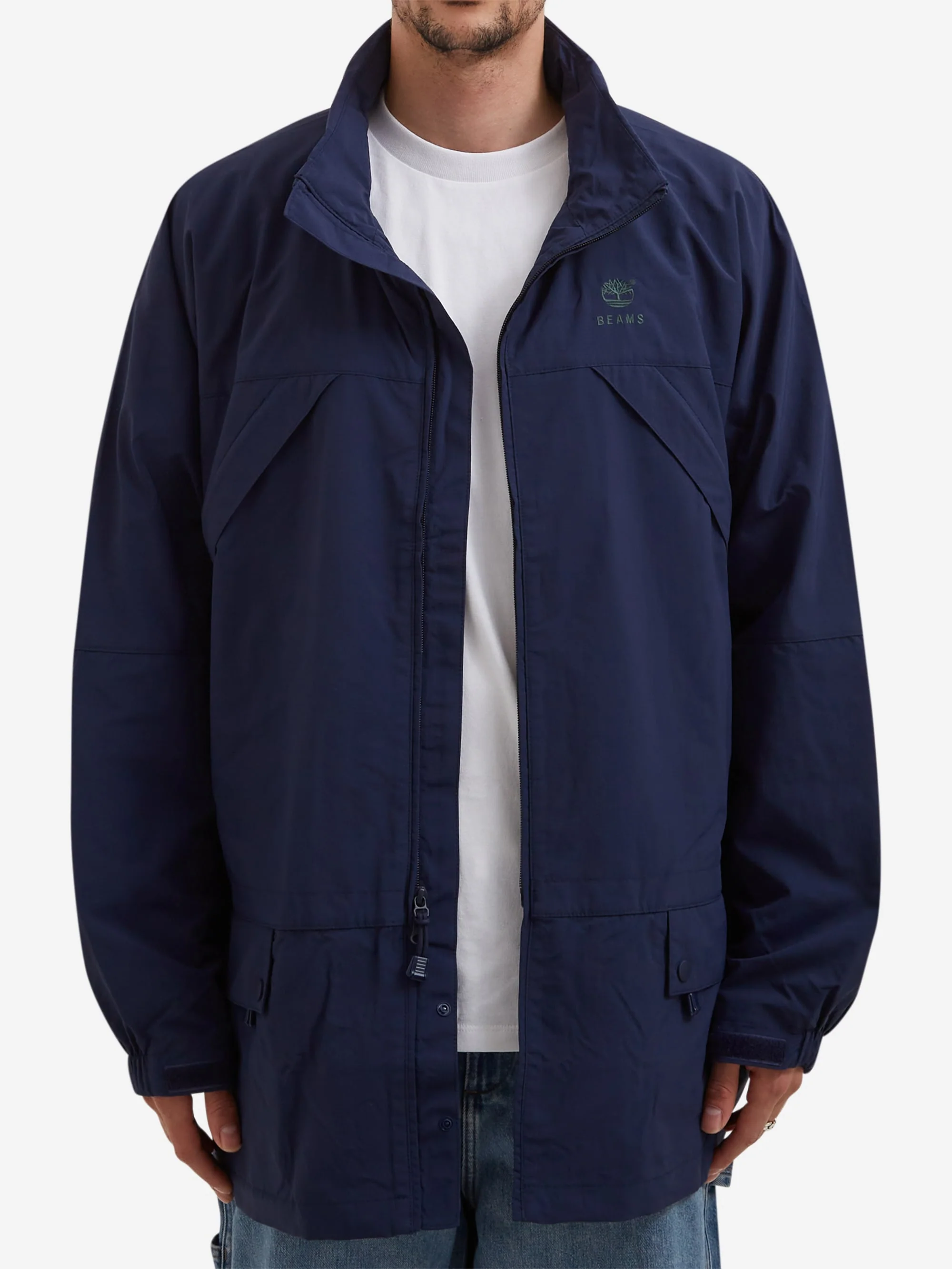 Timberland X Beams Zip Up Convertible Jacket - Peacoat - Image 7