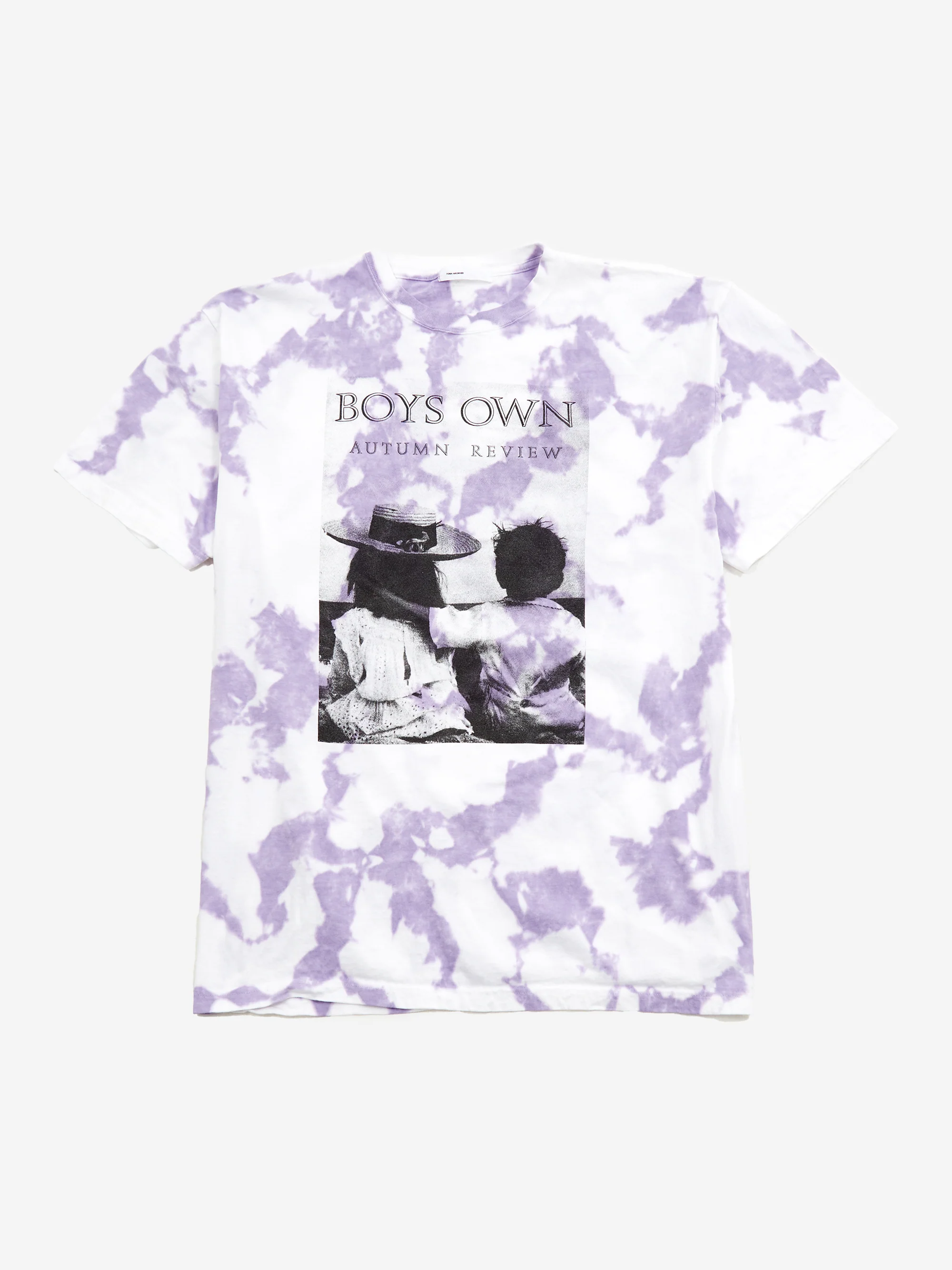 TOGA x Boys Own Boys and Girls Tie Dye Print T-Shirt - Light Purple