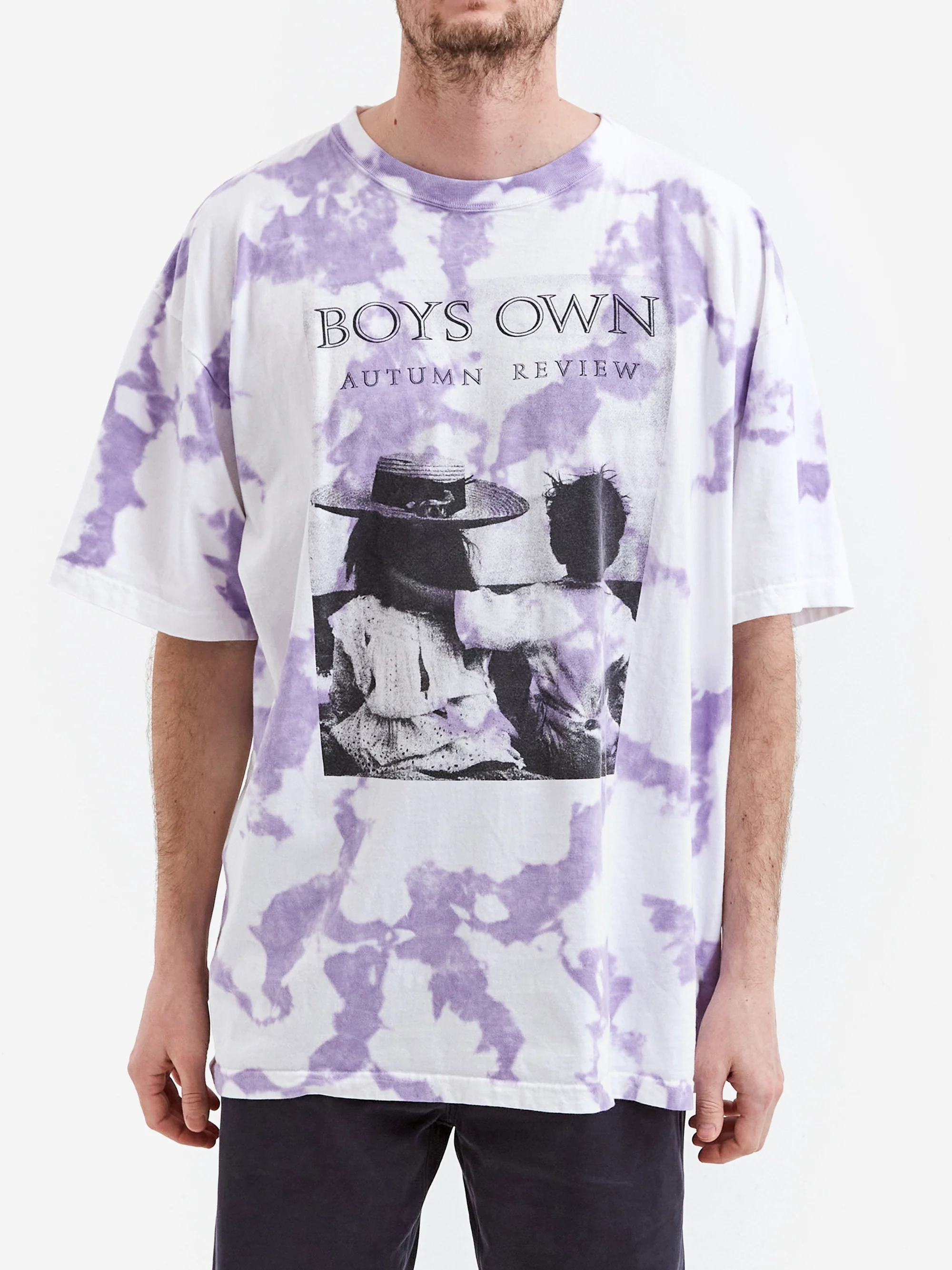 TOGA x Boys Own Boys and Girls Tie Dye Print T-Shirt - Light Purple - Image 2