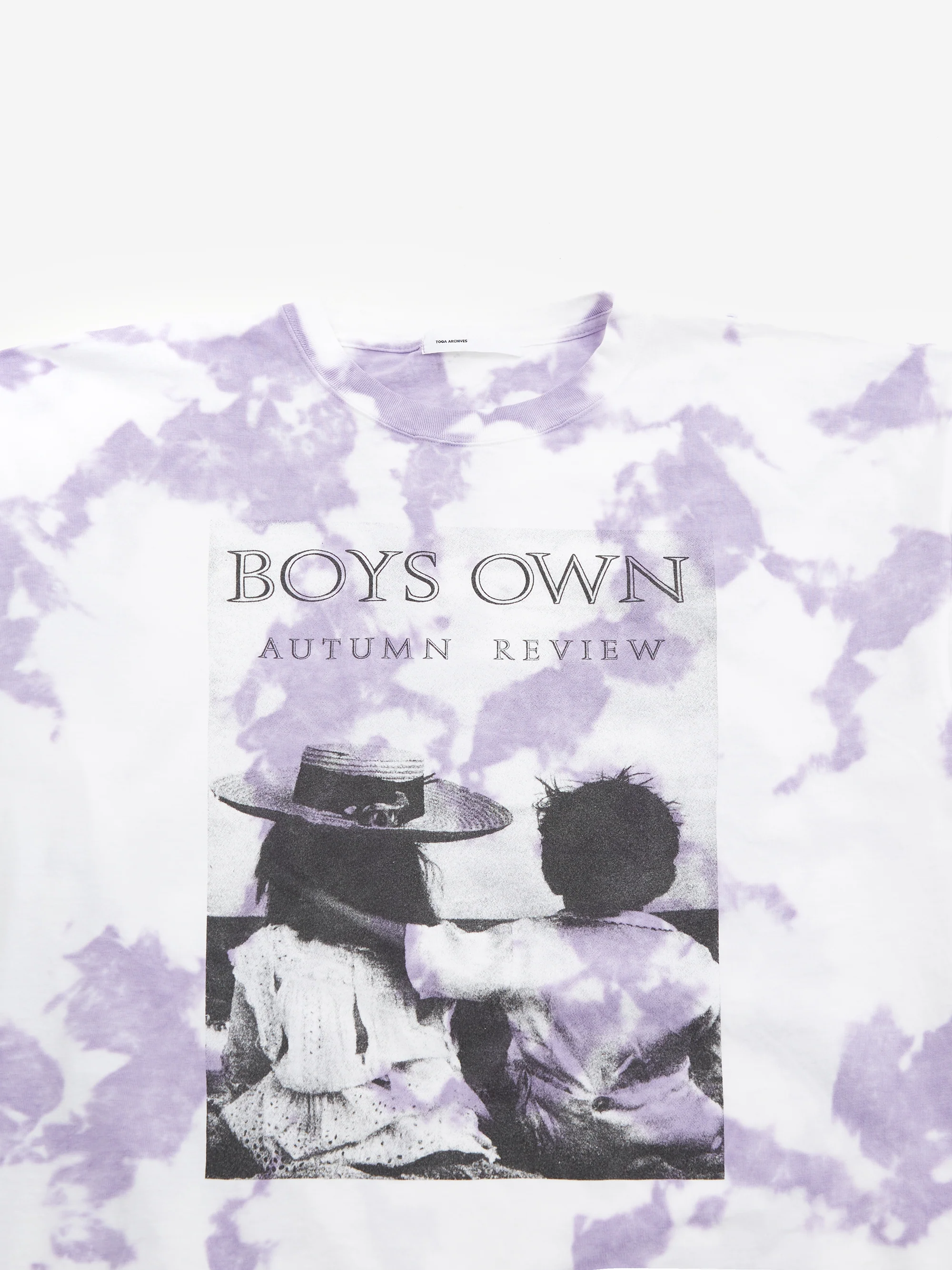 TOGA x Boys Own Boys and Girls Tie Dye Print T-Shirt - Light Purple - Image 3
