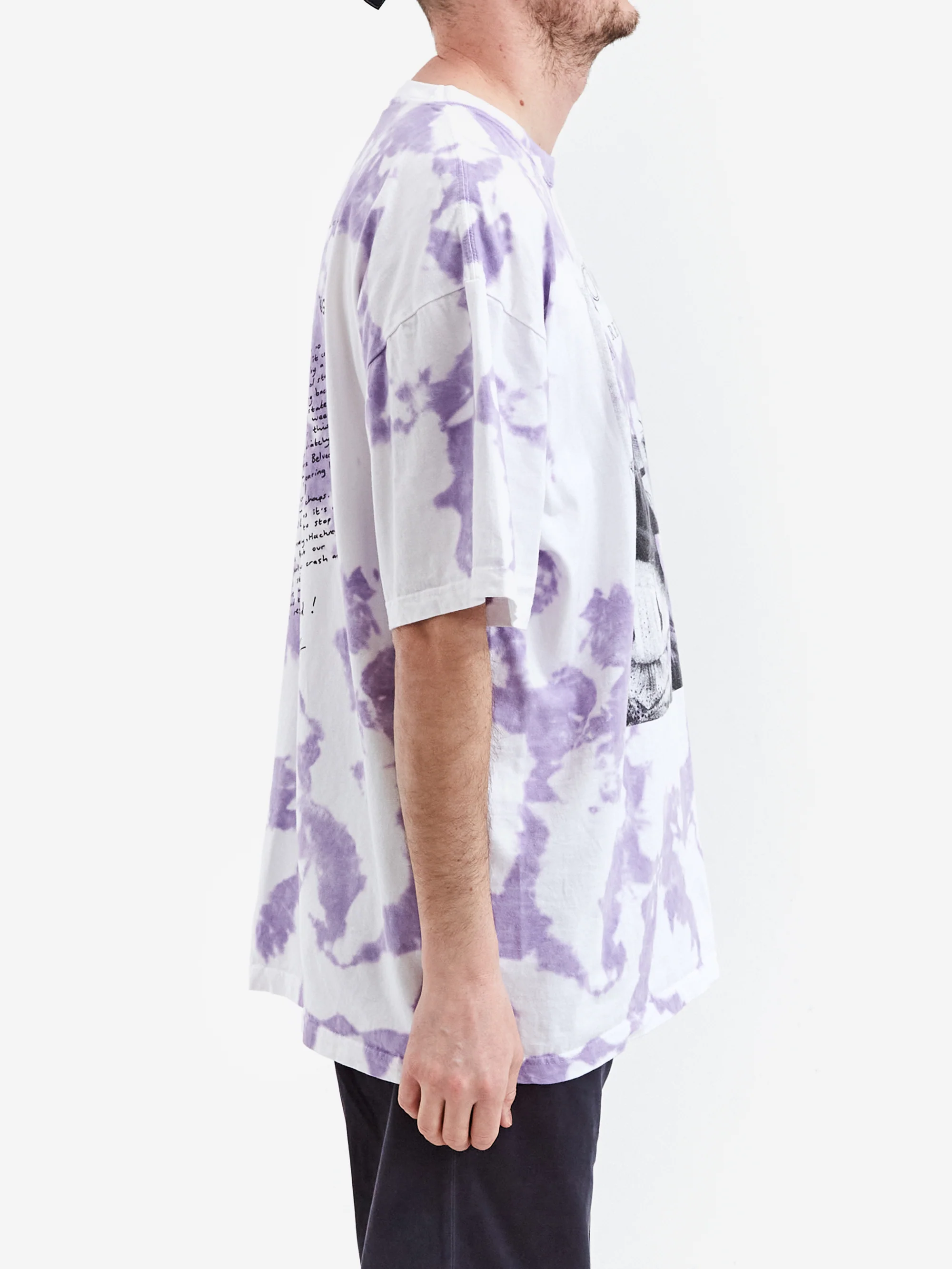 TOGA x Boys Own Boys and Girls Tie Dye Print T-Shirt - Light Purple - Image 5
