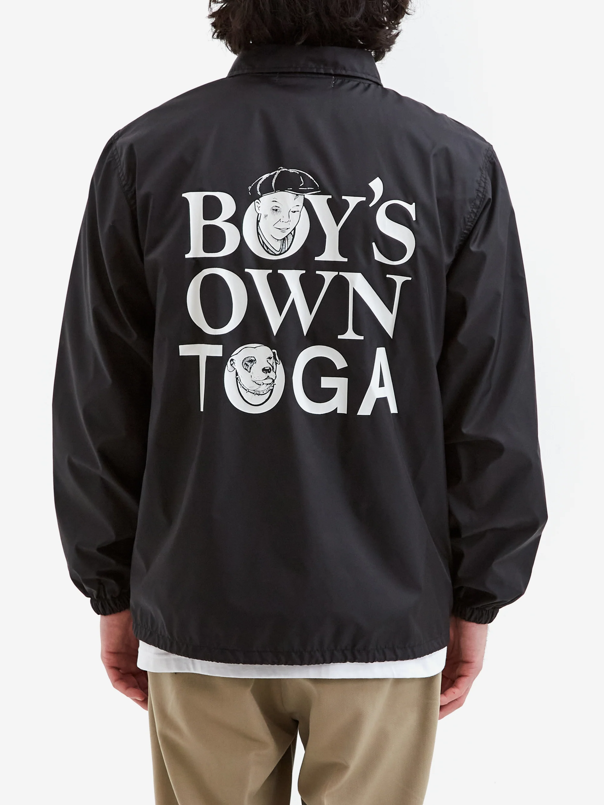 Toga x Boys Own Coach Jacket - Black - Image 5