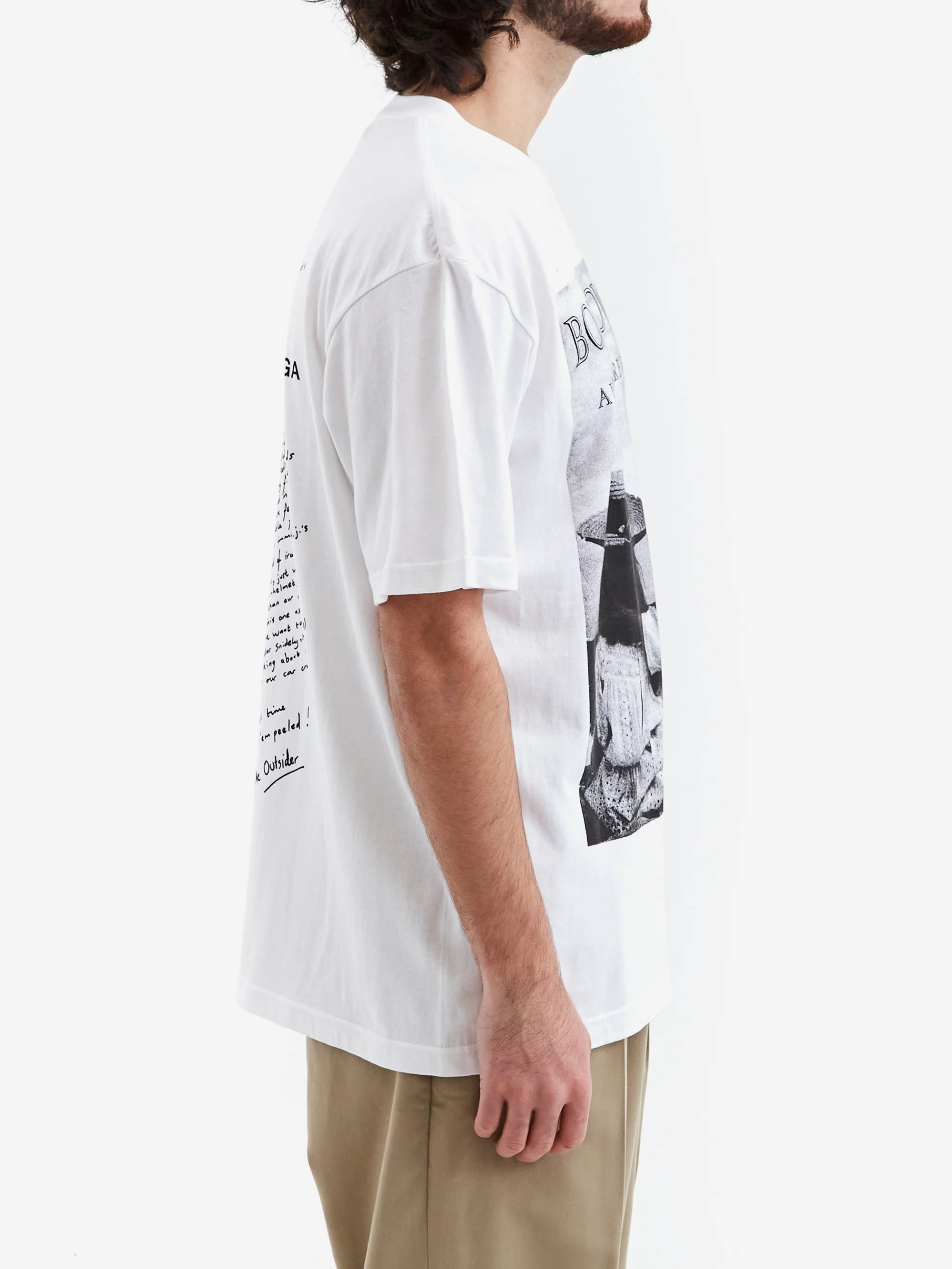 Toga x Boys Own Print T-Shirt - White - Image 5