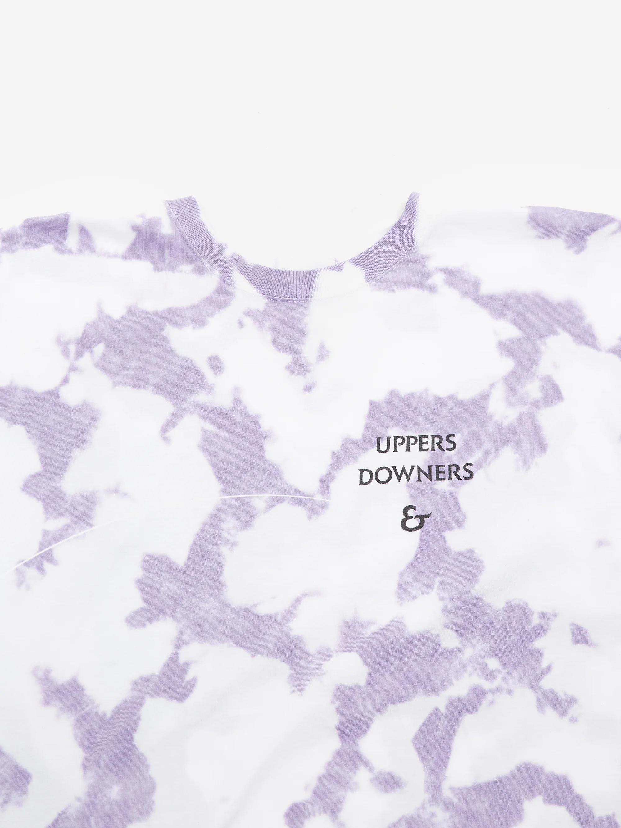 TOGA x Boys Own U&D Tie Dye Print T-Shirt - Light Purple - Image 3