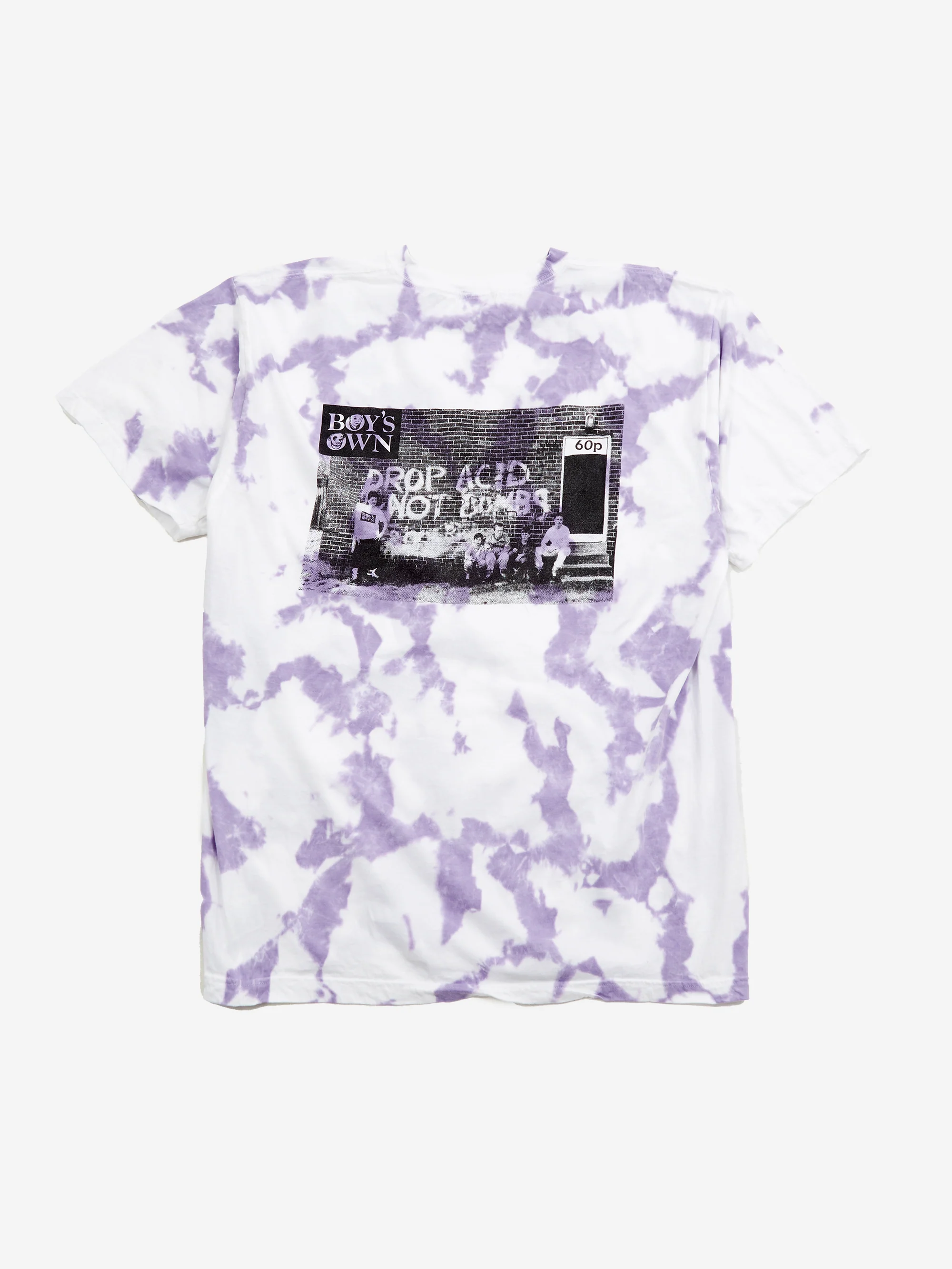 TOGA x Boys Own U&D Tie Dye Print T-Shirt - Light Purple - Image 4