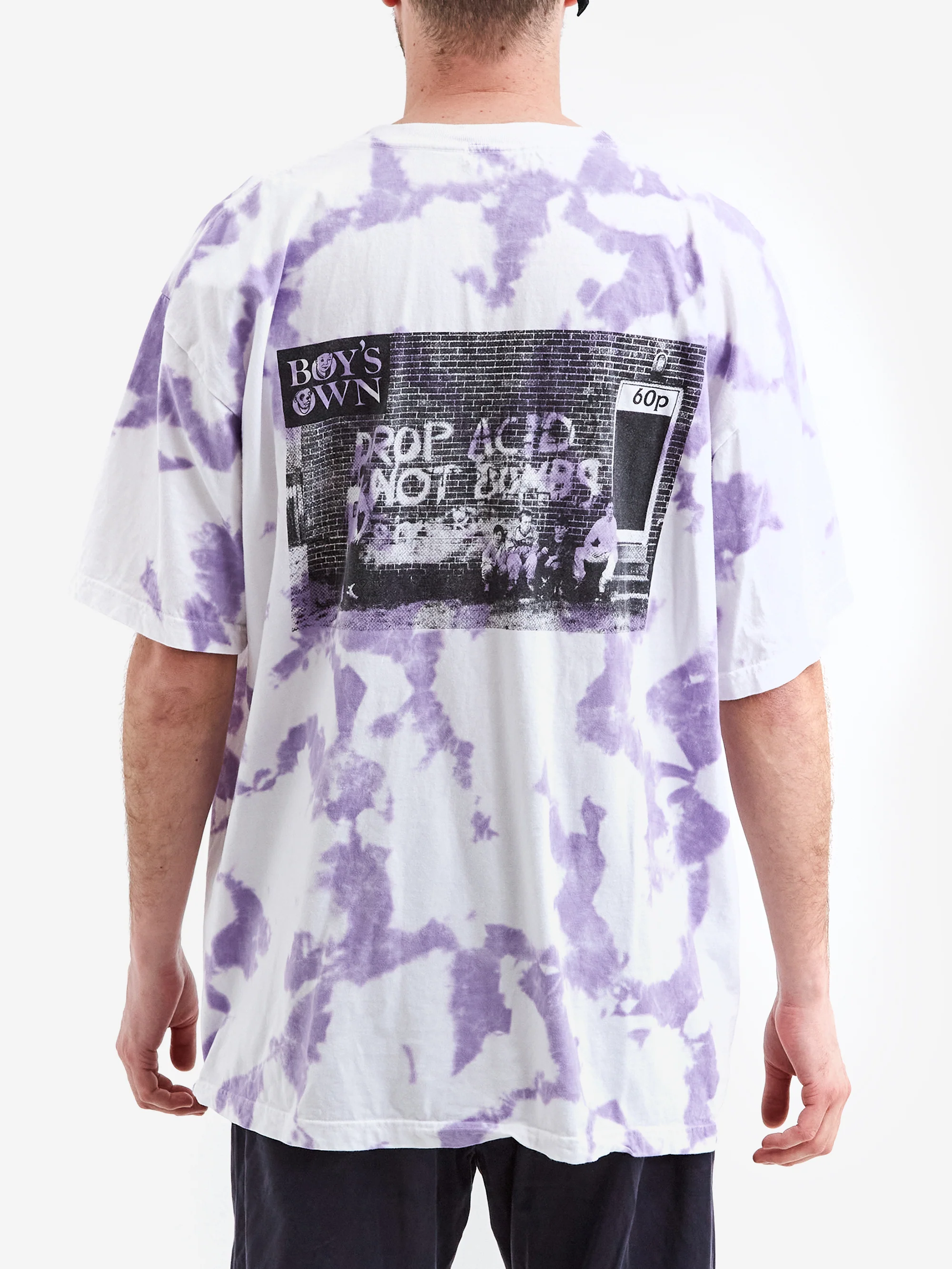 TOGA x Boys Own U&D Tie Dye Print T-Shirt - Light Purple - Image 6