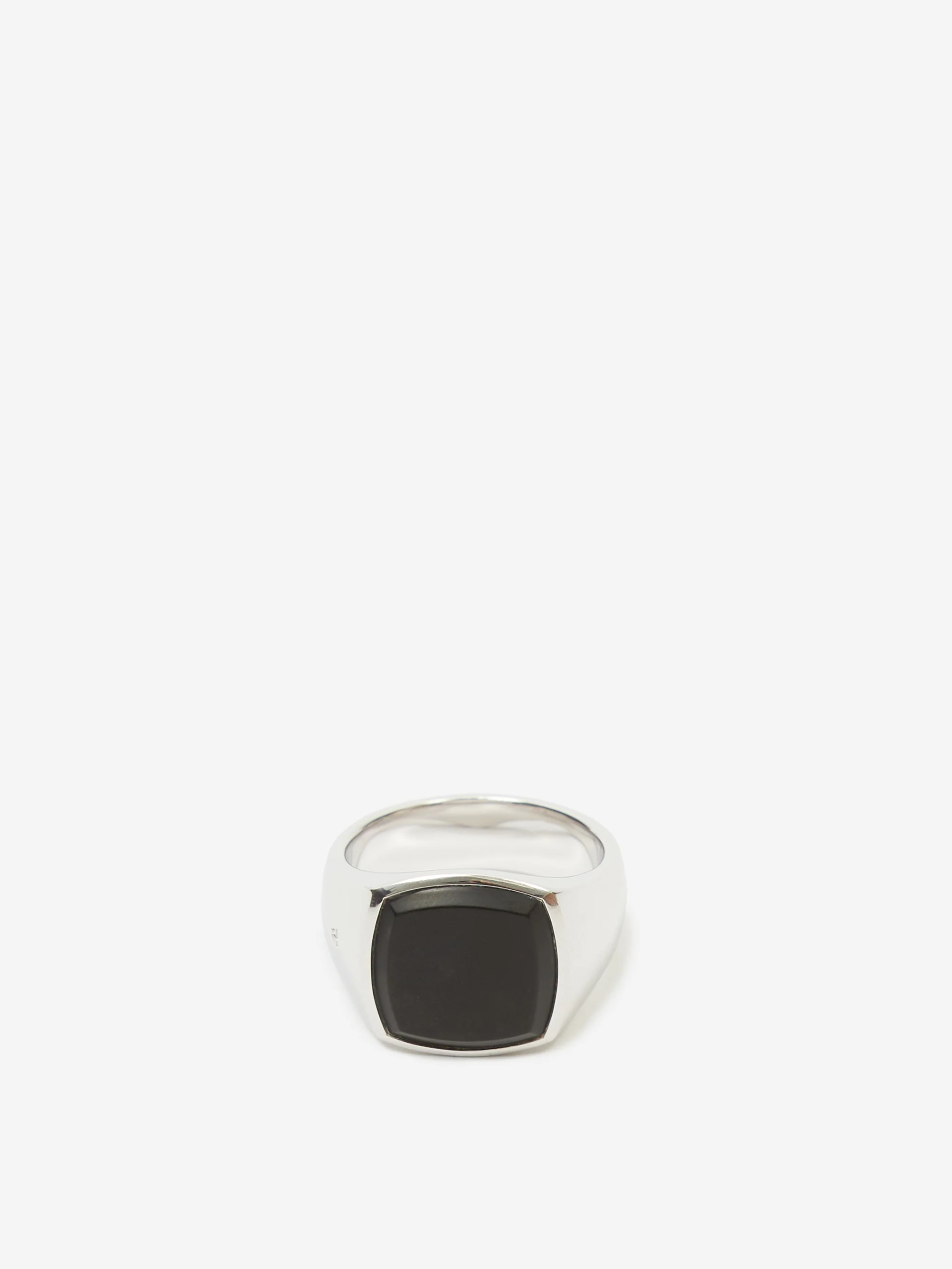 Tom Wood Cushion Black Onyx Ring - Sterling Silver - Image 3