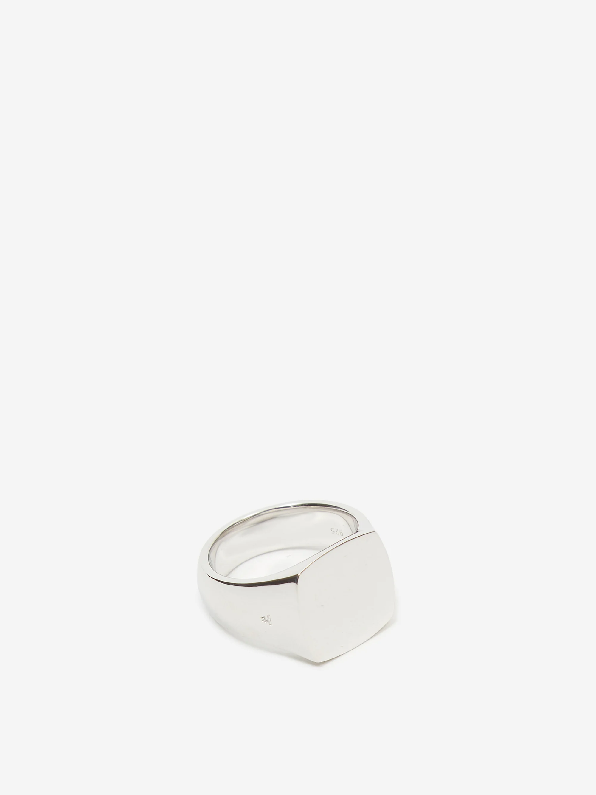 Tom Wood Cushion Polished Ring - Sterling Silver