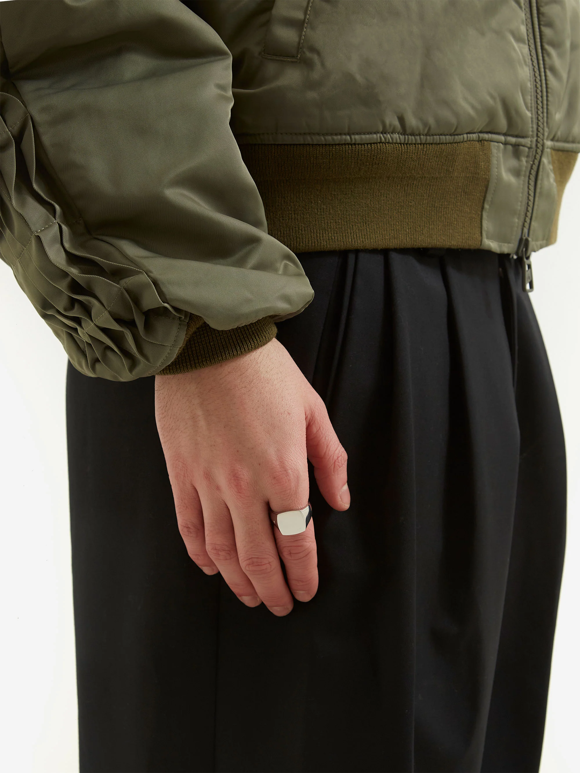 Tom Wood Cushion Polished Ring - Sterling Silver - Image 2