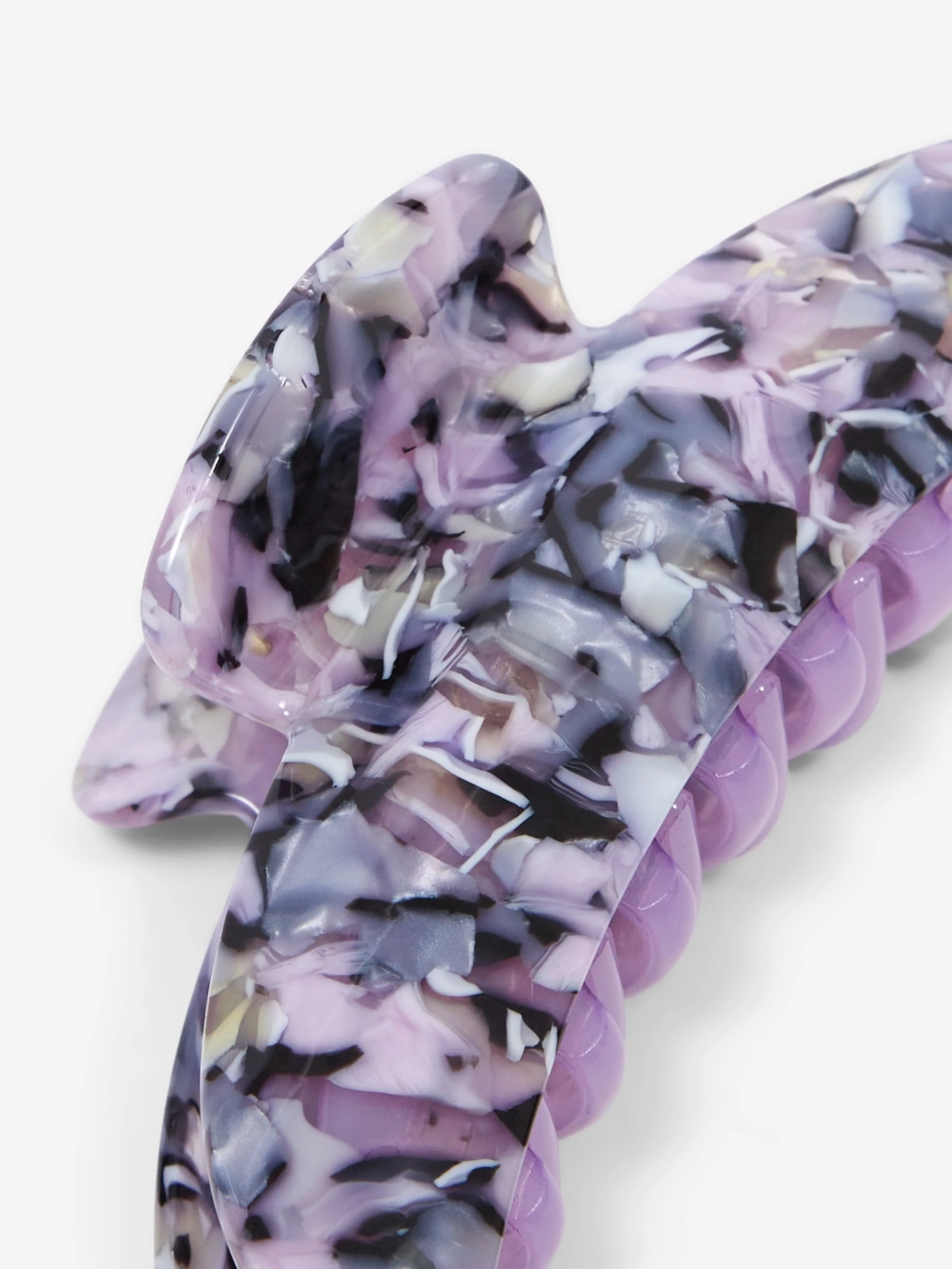 Tort ANNA Hairclip - Marbled Lavender - Image 2