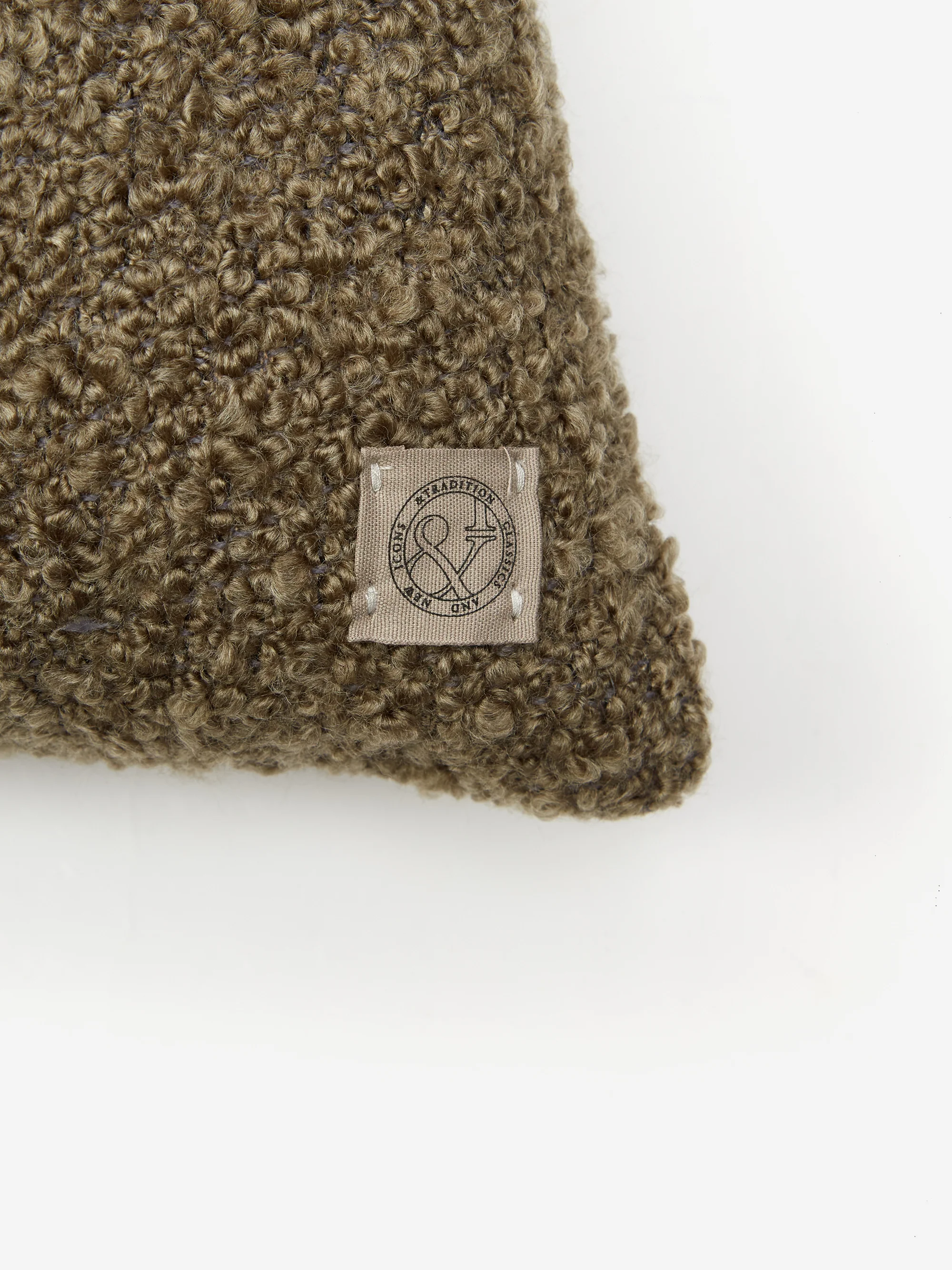 &Tradition Collect Boucle Cushion SC48 - 40cm x 60cm - Moss - Image 3