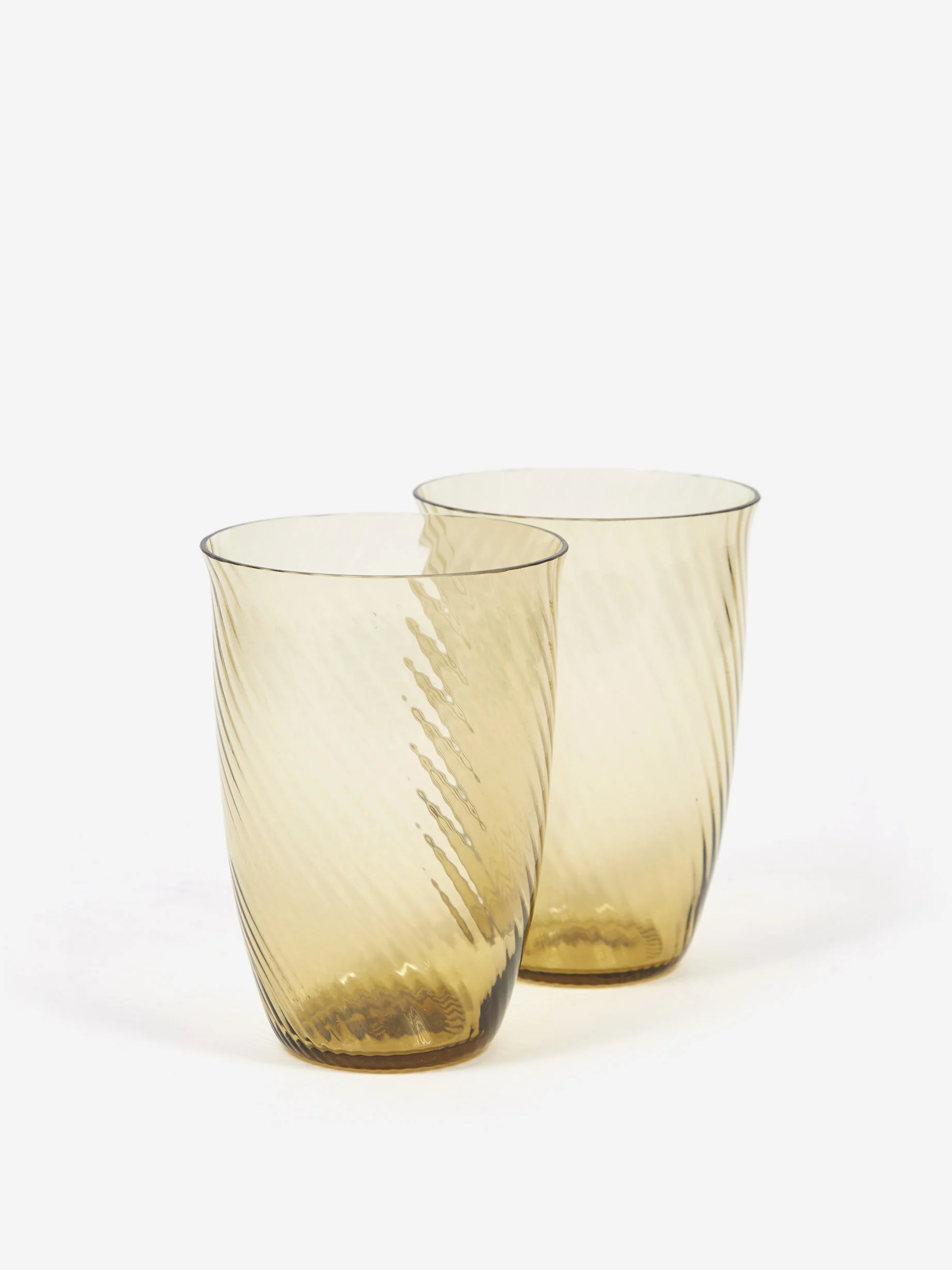 &Tradition Collect Drinking Glass 2 Pack SC60 - 165ml - Amber - Image 4