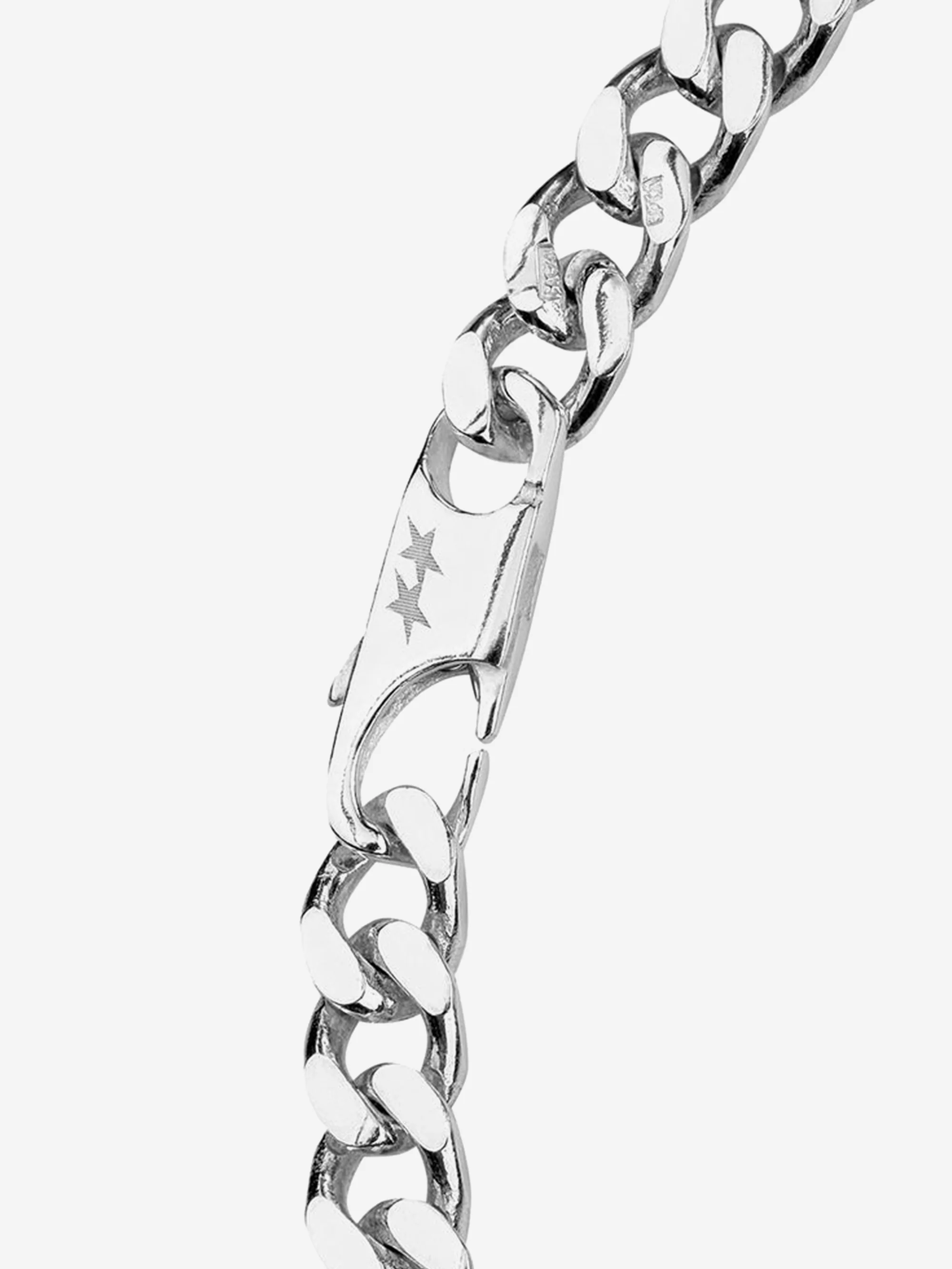 TWO JEYS Cuban Chain Silver - Silver - Image 3