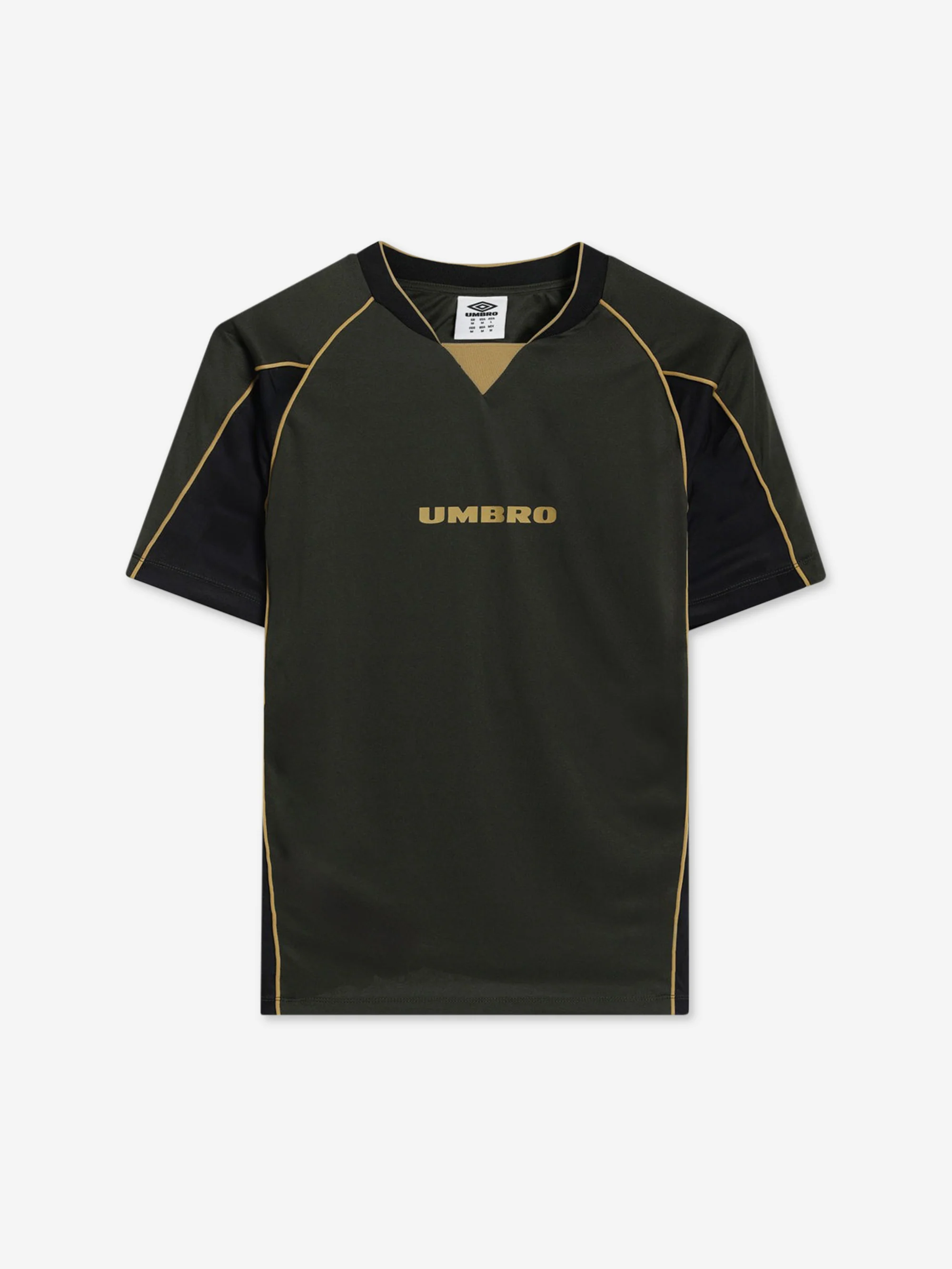 Umbro NQ Panelled Raglan Shirt - Duffel