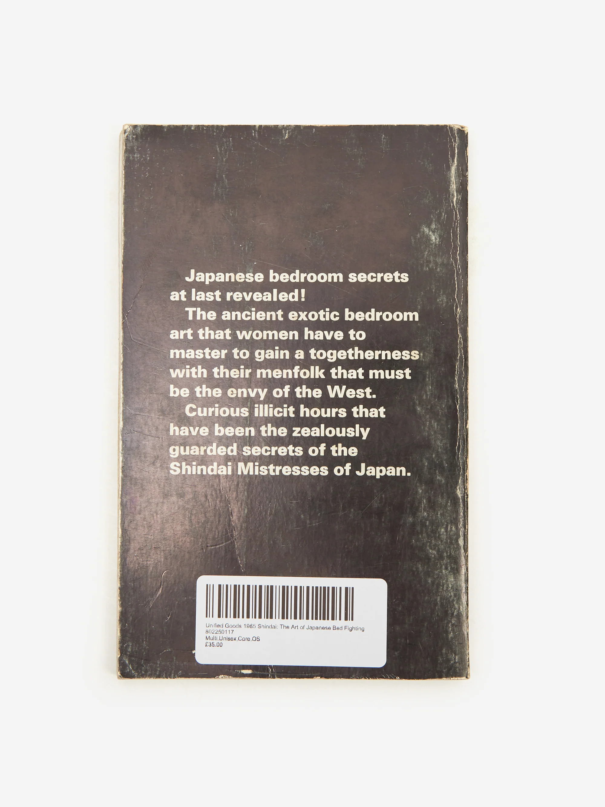 Unified Goods 1965 Shindai: The Art of Japanese Bed Fighting - Image 2