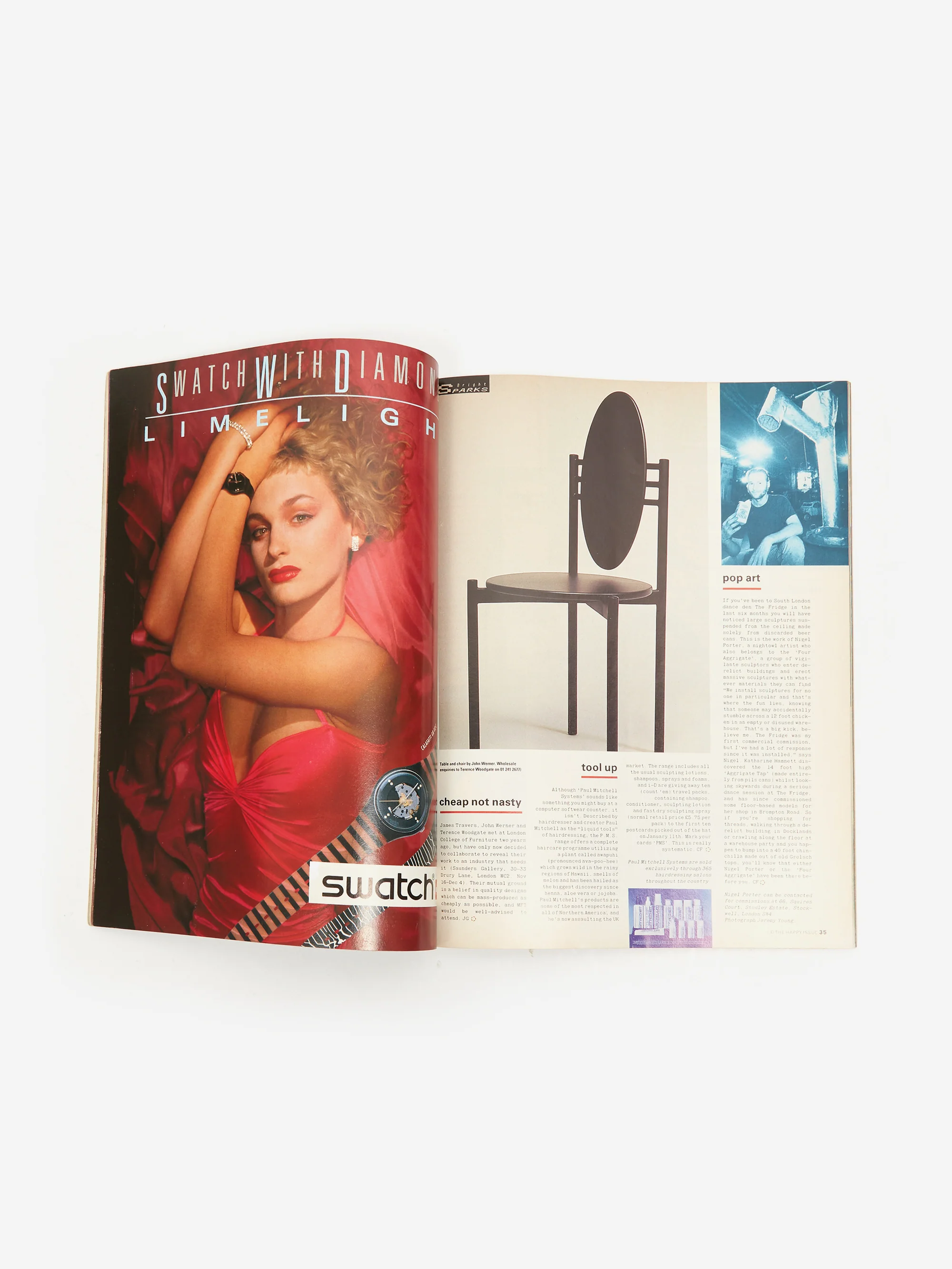 Unified Goods 1987 i-D Magazine The Happy Issue - Image 2