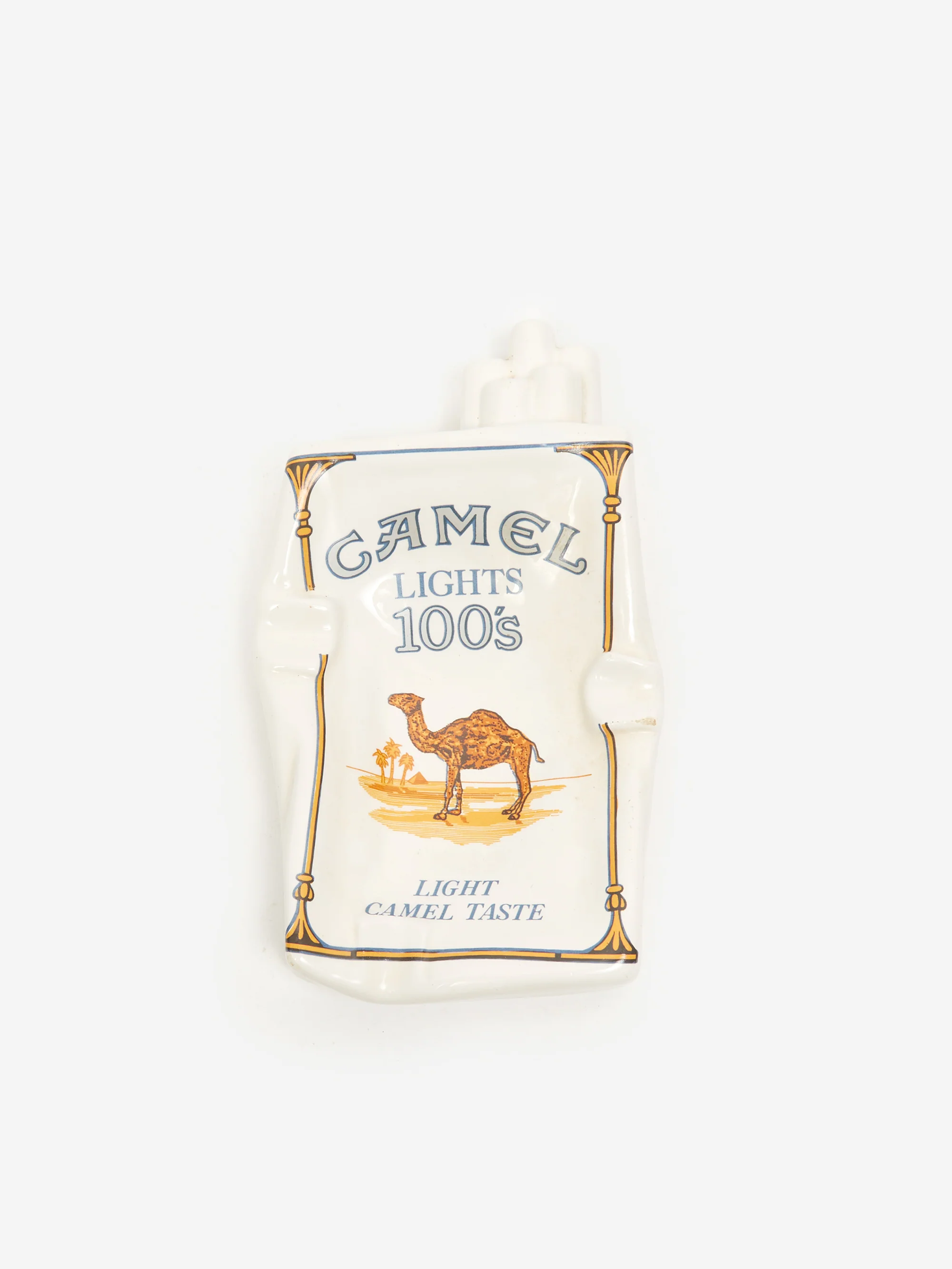 Unified Goods 90's Camel Ceramic Crumpled Ashtray - Image 2