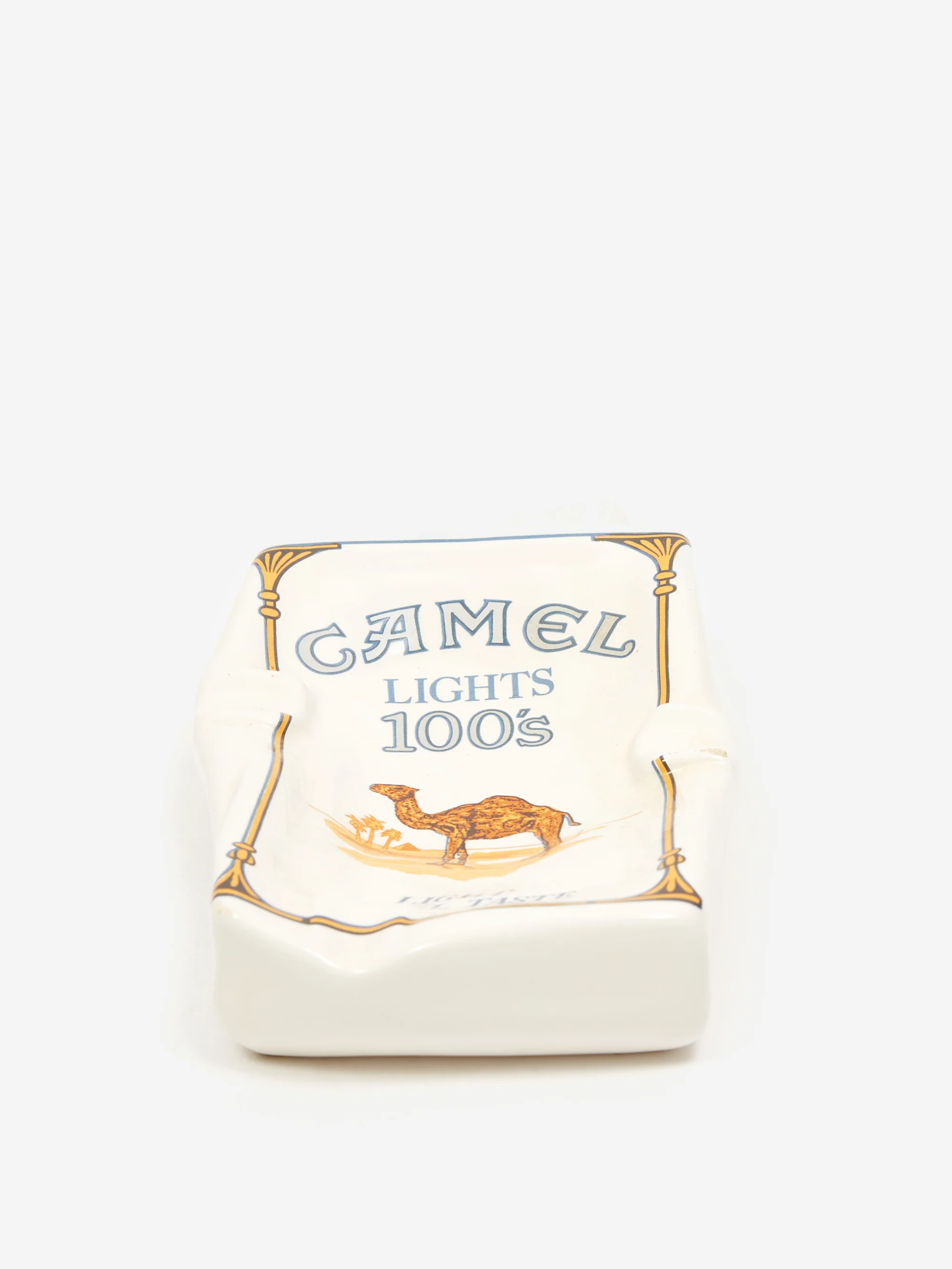 Unified Goods 90's Camel Ceramic Crumpled Ashtray - Image 3