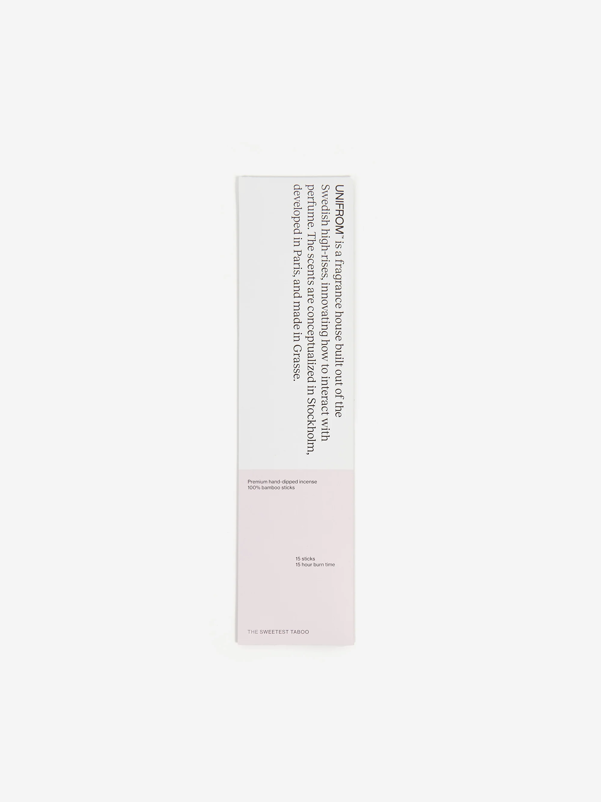 UNIFROM Incense Sticks - The Sweetest Taboo - Image 2