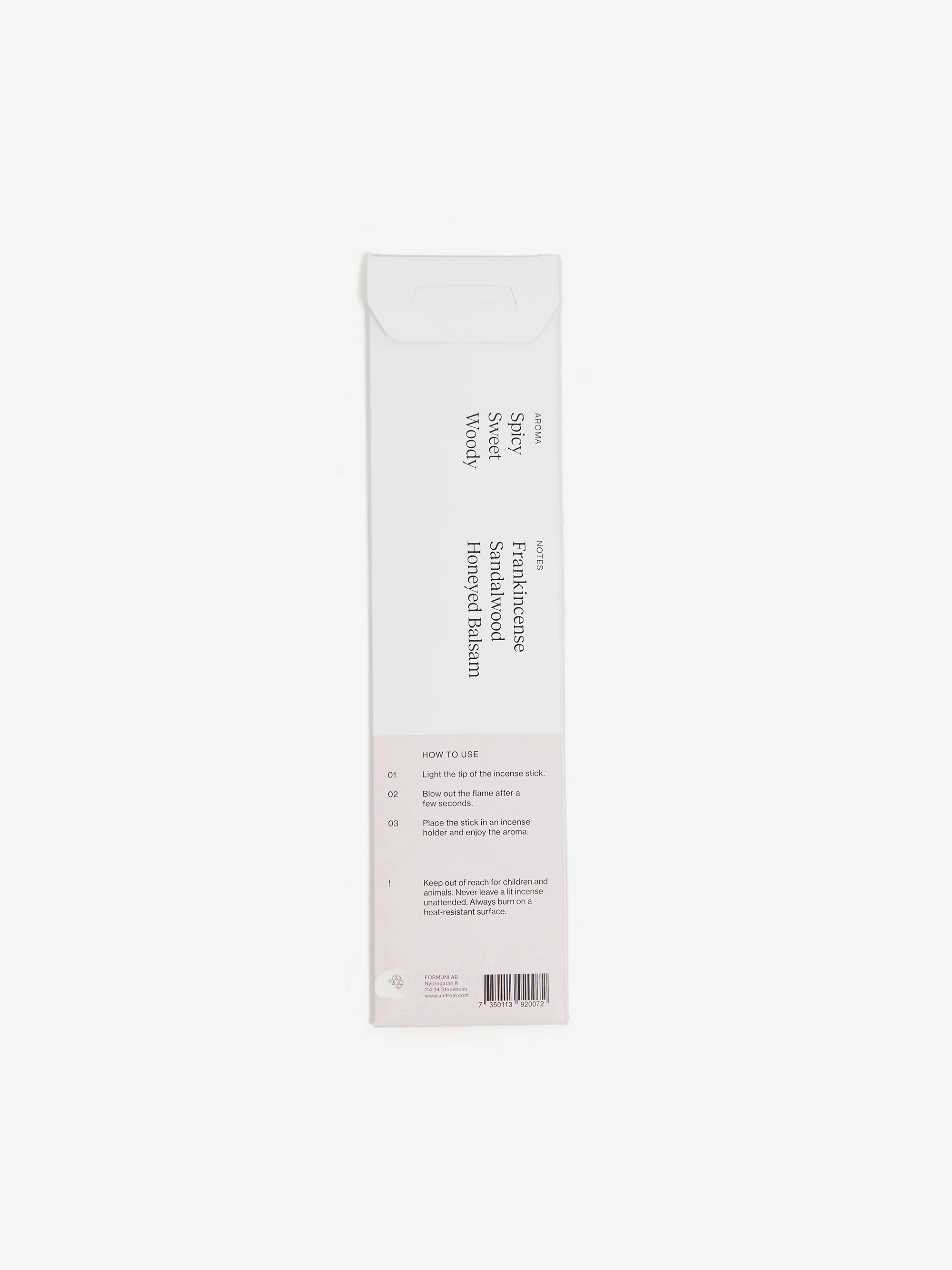 UNIFROM Incense Sticks - The Sweetest Taboo - Image 3