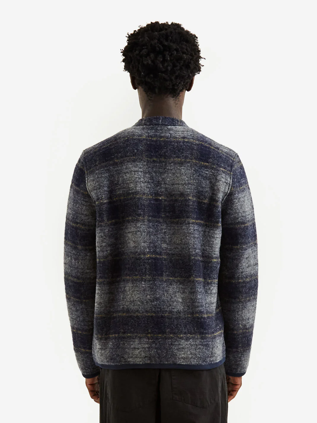 Universal Works Cardigan - Navy - Image 10