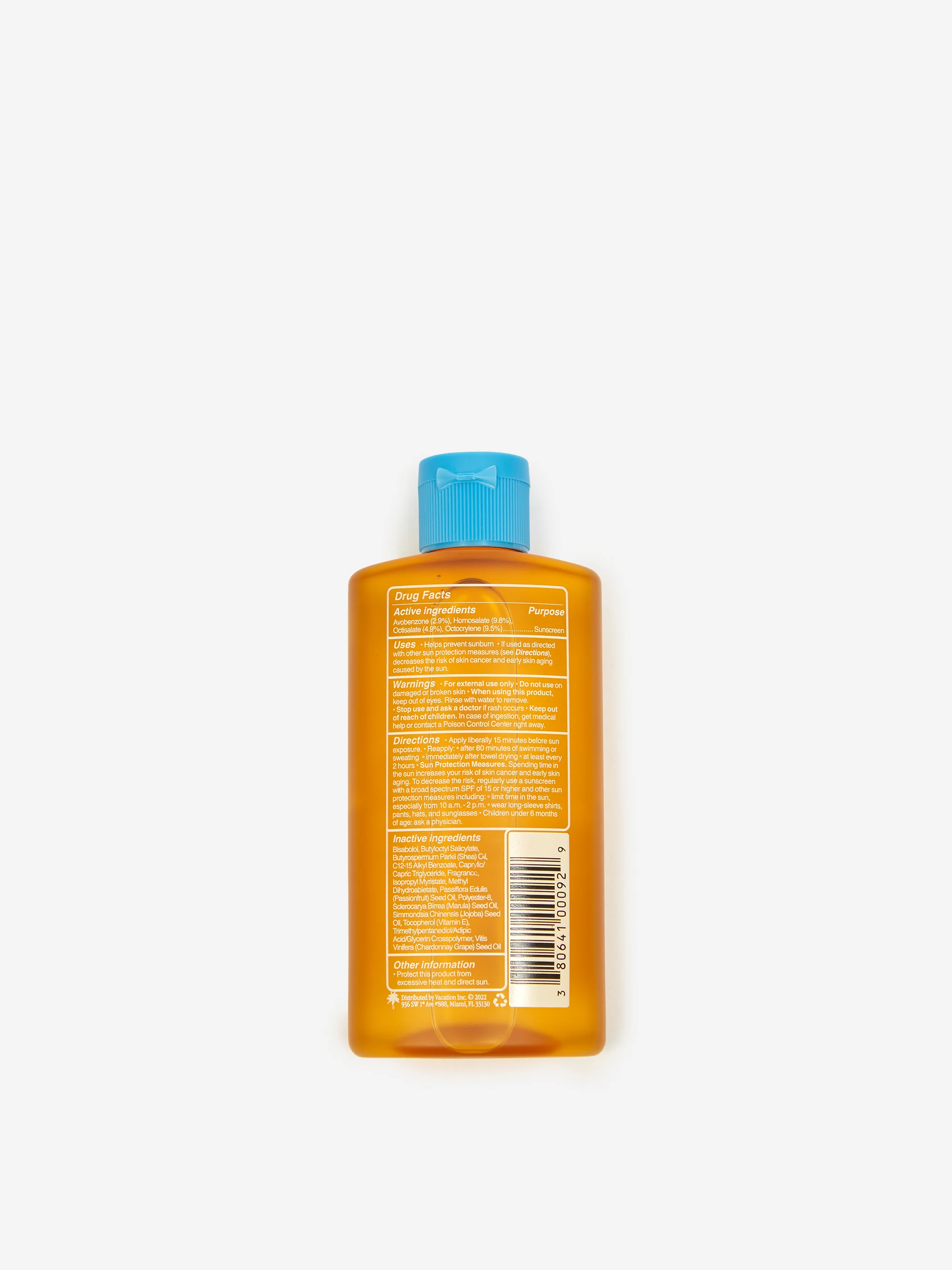 Vacation Chardonnnay Oil SPF 30 - Image 3