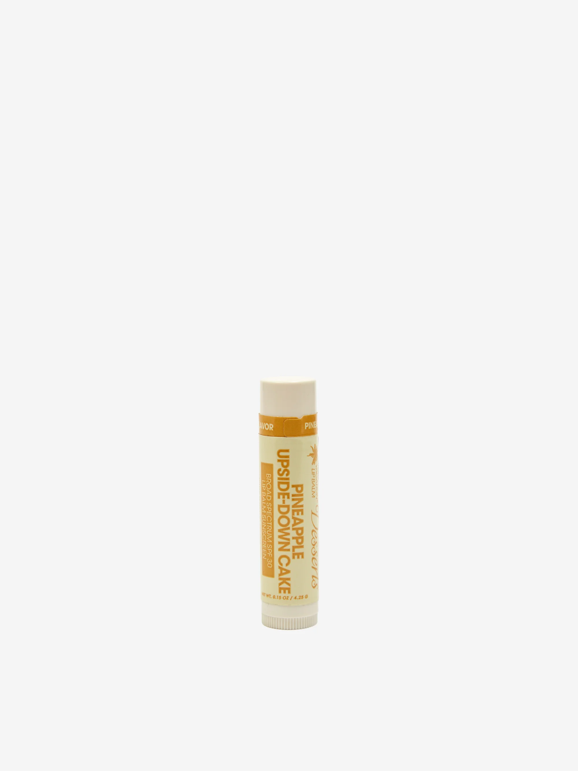 Vacation Pineapple Upside Down Cake Lip Balm SPF 30